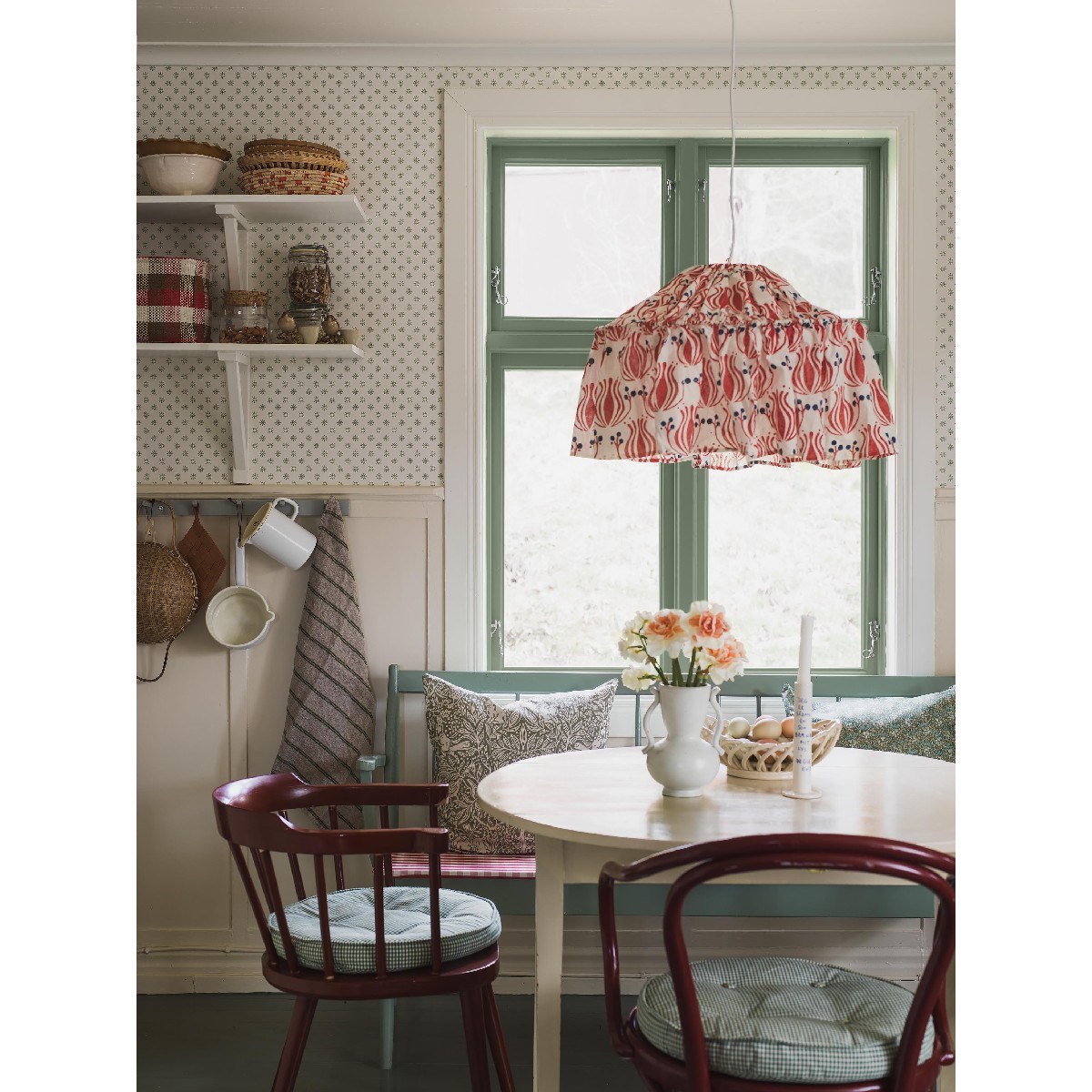 Tapet Nordic Folk Skogsstjärna 5809