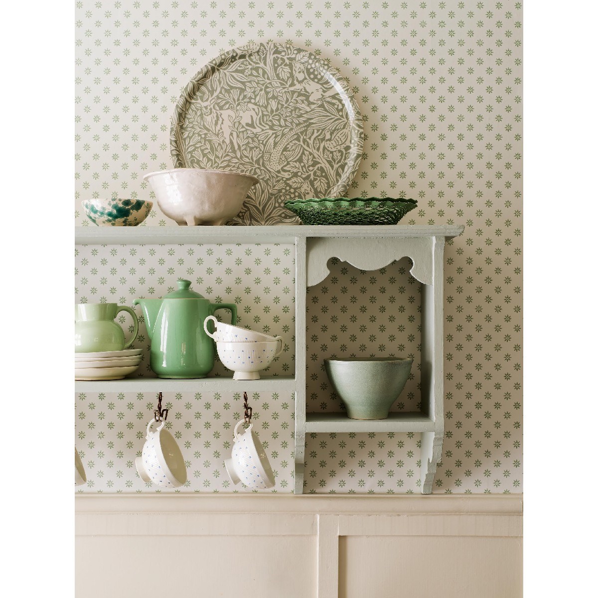 Tapet Nordic Folk Skogsstjärna 5809