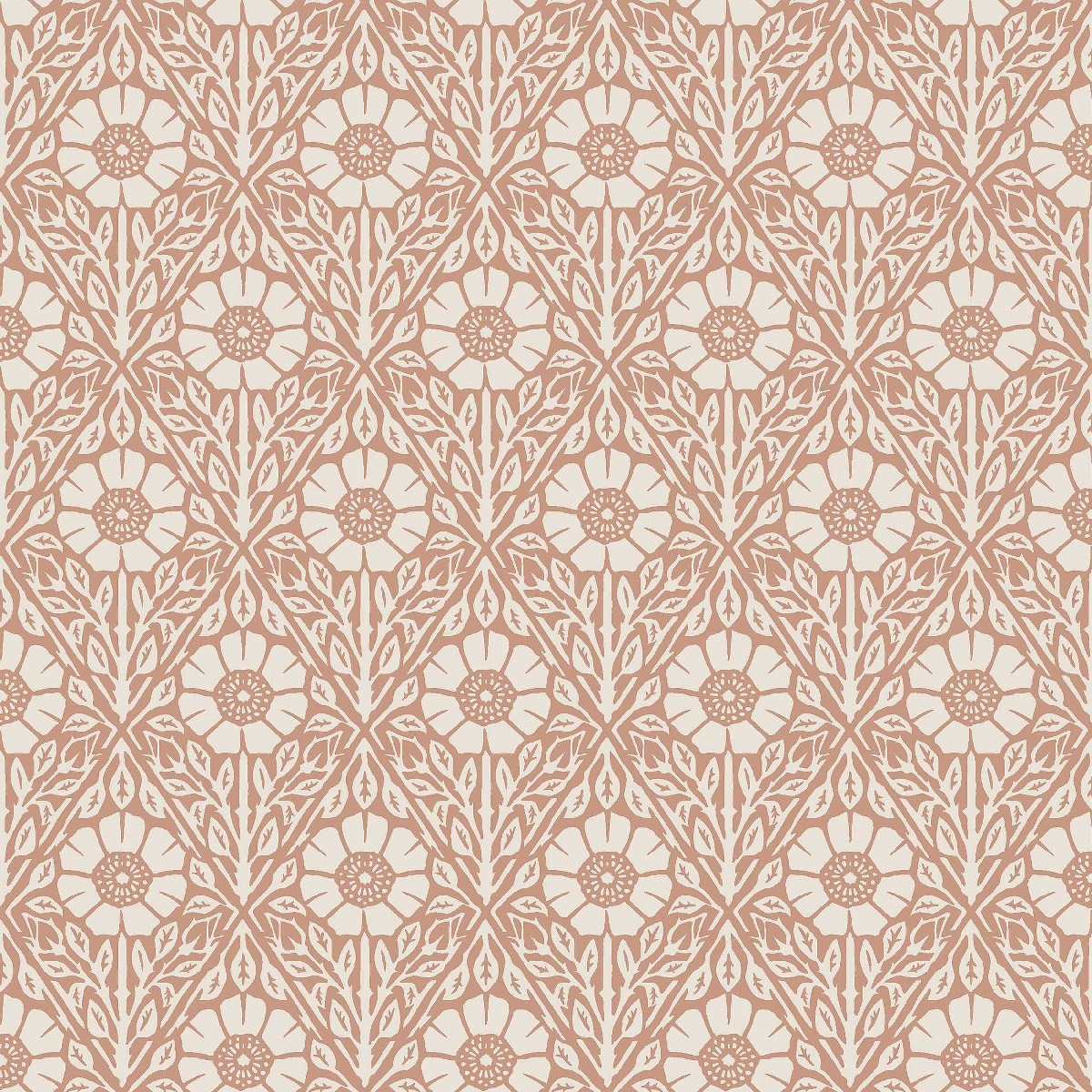 Tapet Nordic Folk Nyponros 5812