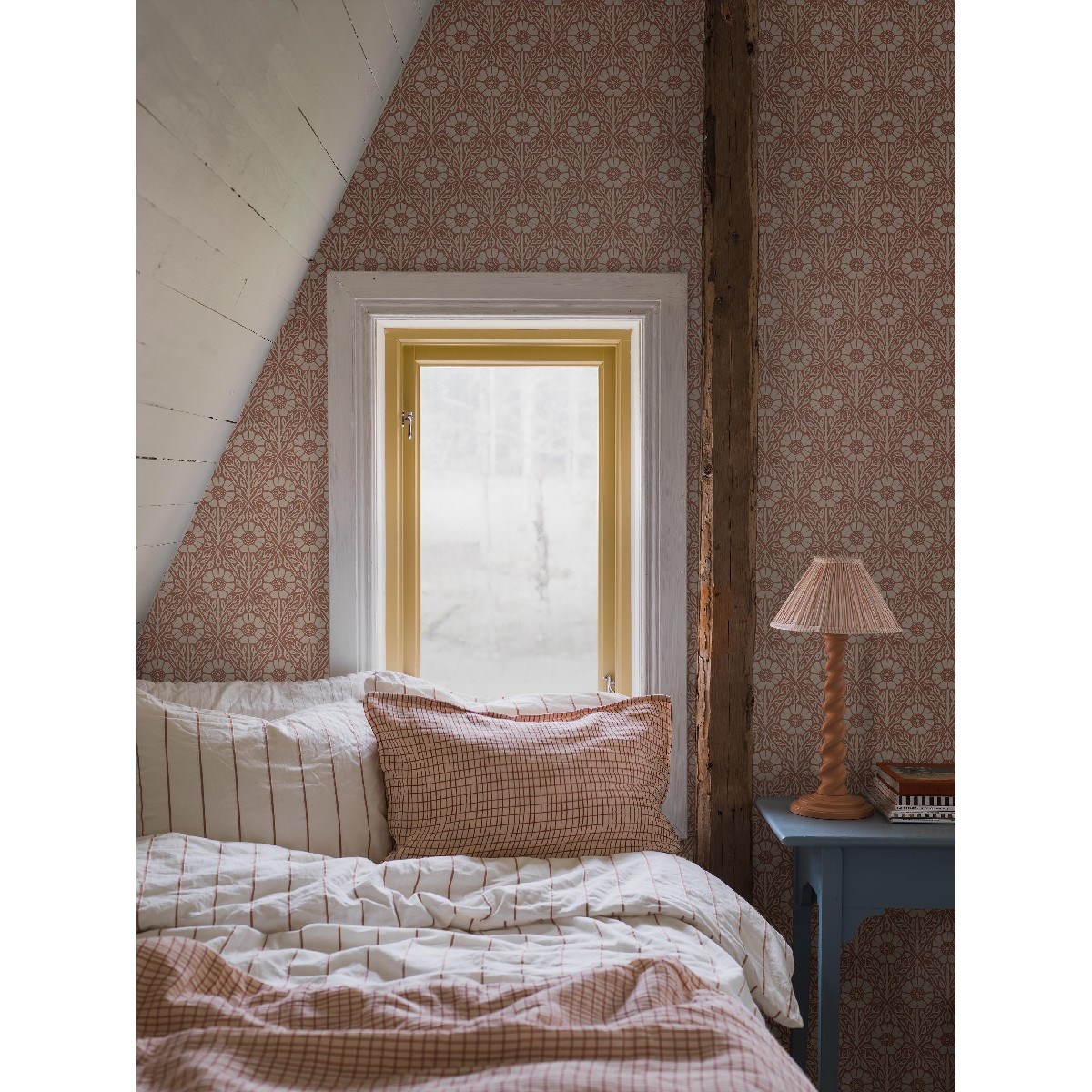 Tapet Nordic Folk Nyponros 5812