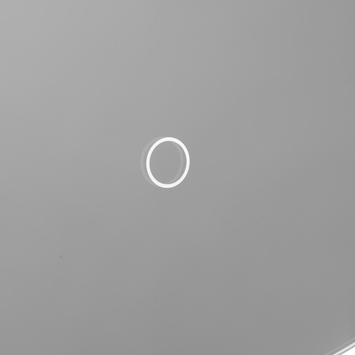 Spegel med belysning Oval