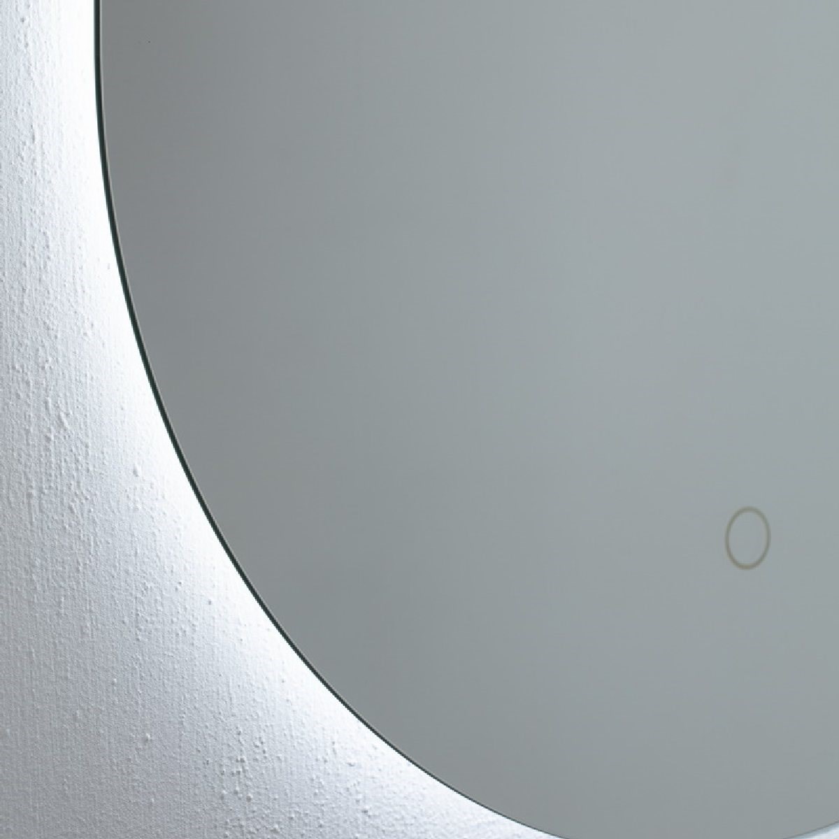 Spegel med belysning Oval