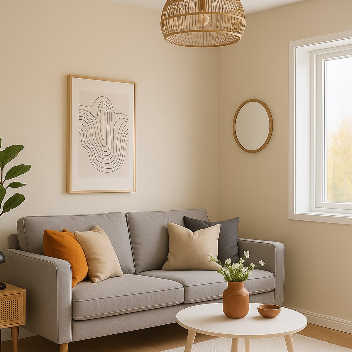 Väggfärg 07 Sand, 2.5L