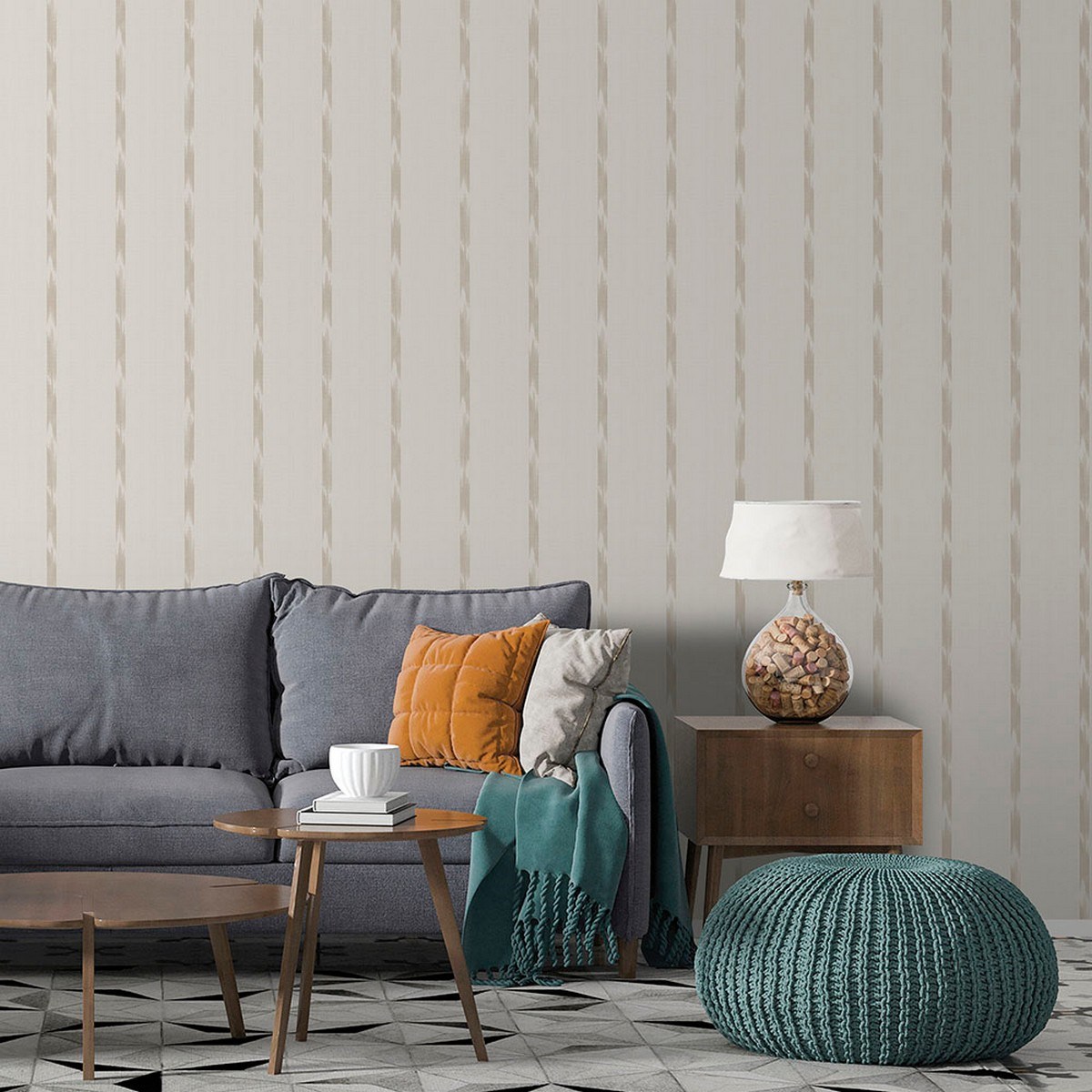 Tapet Caribbean II A Bali Stripe 8509-2