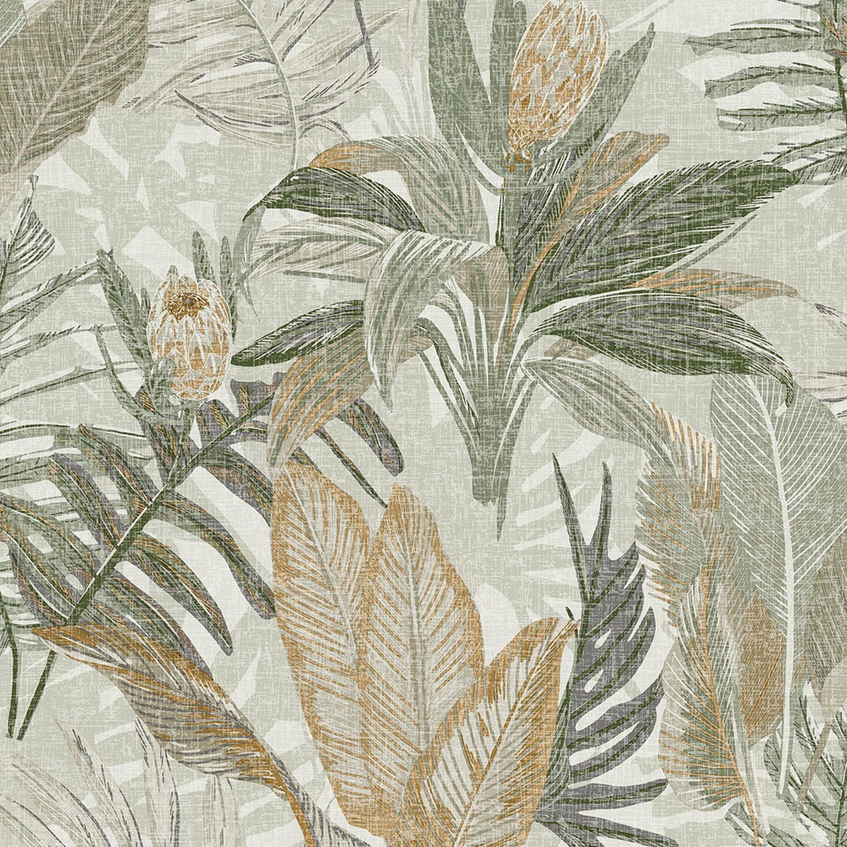 Tapet Caribbean II A Wild Protea 8505-4