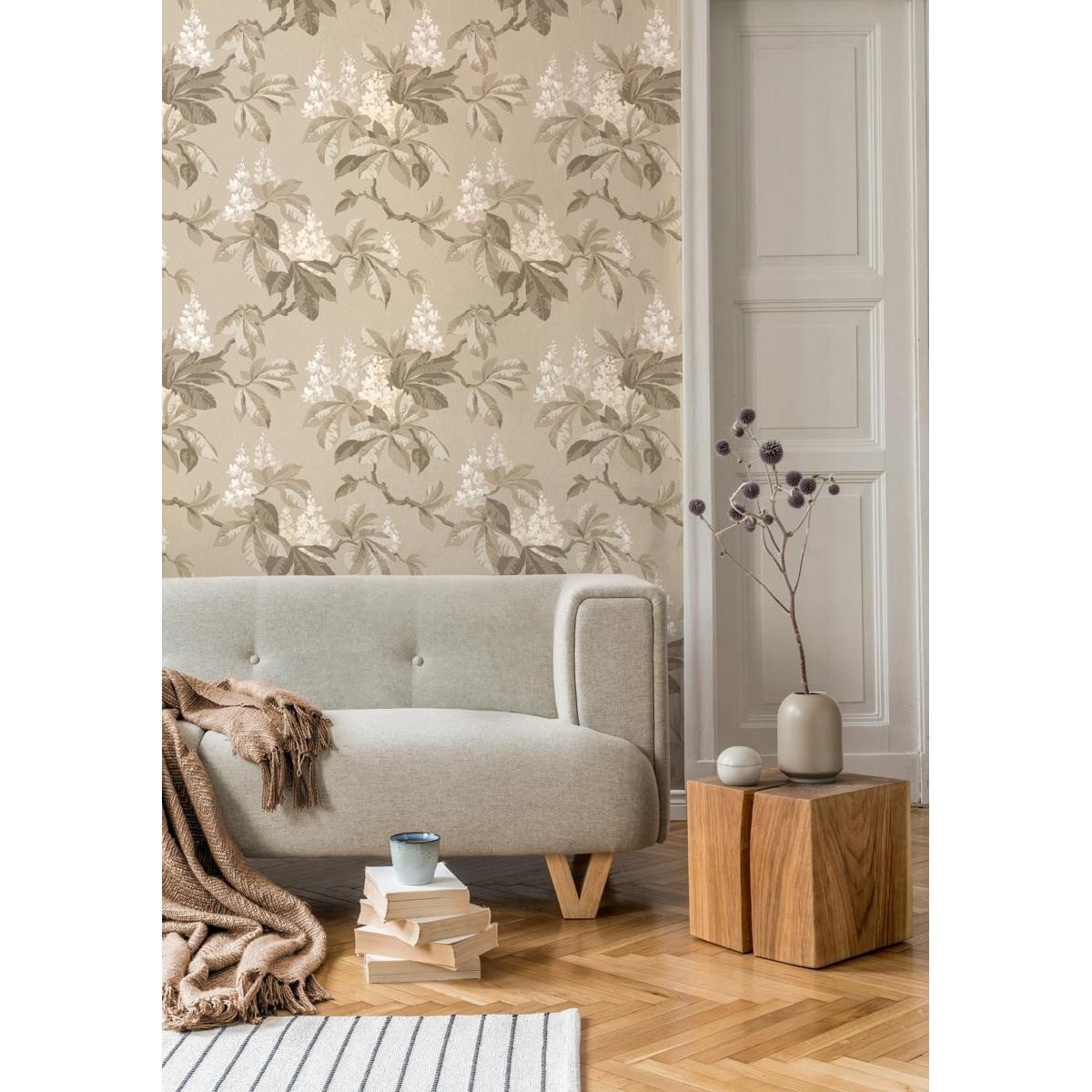 Tapet Ashdown Chestnut Floral M1820