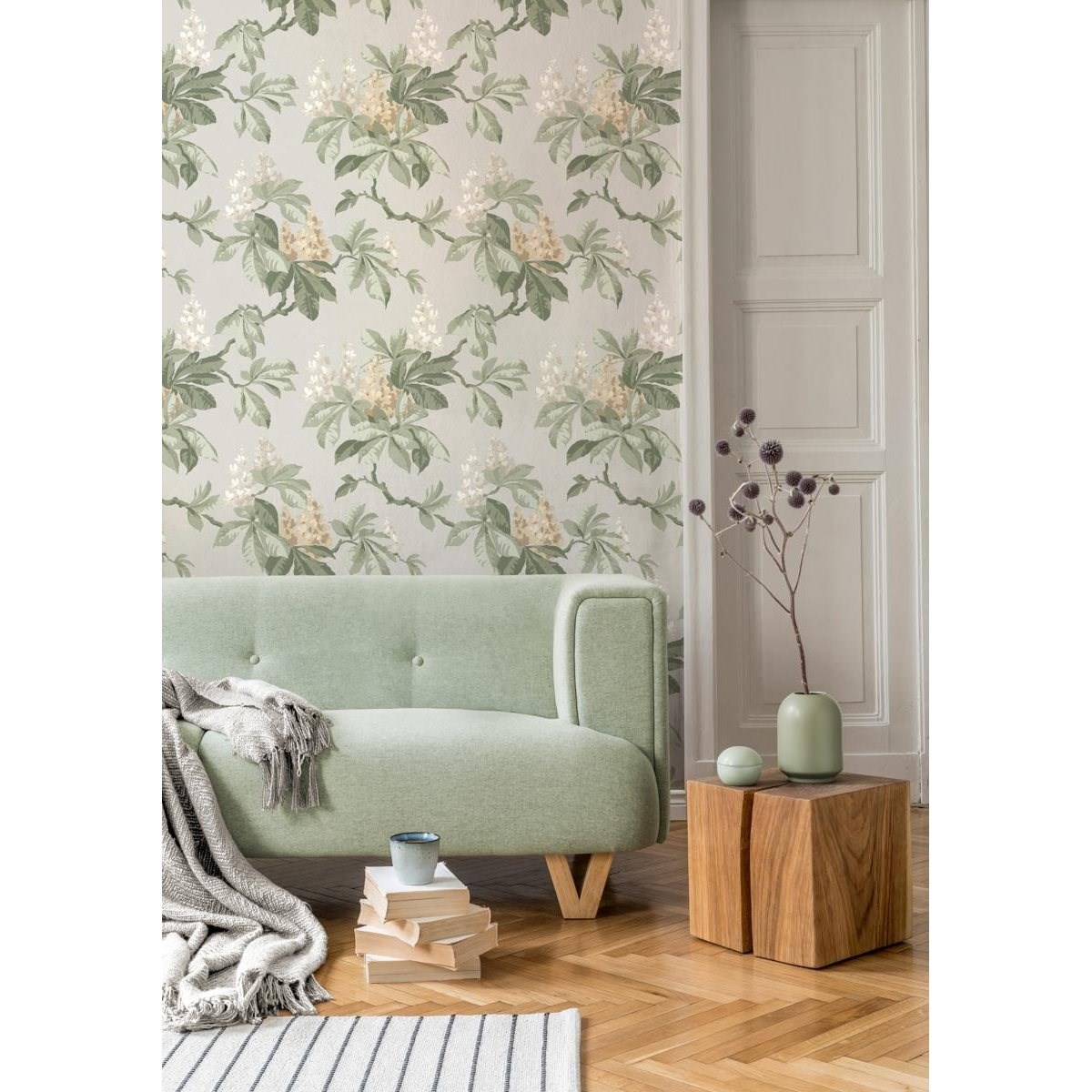 Tapet Ashdown Chestnut Floral M1821