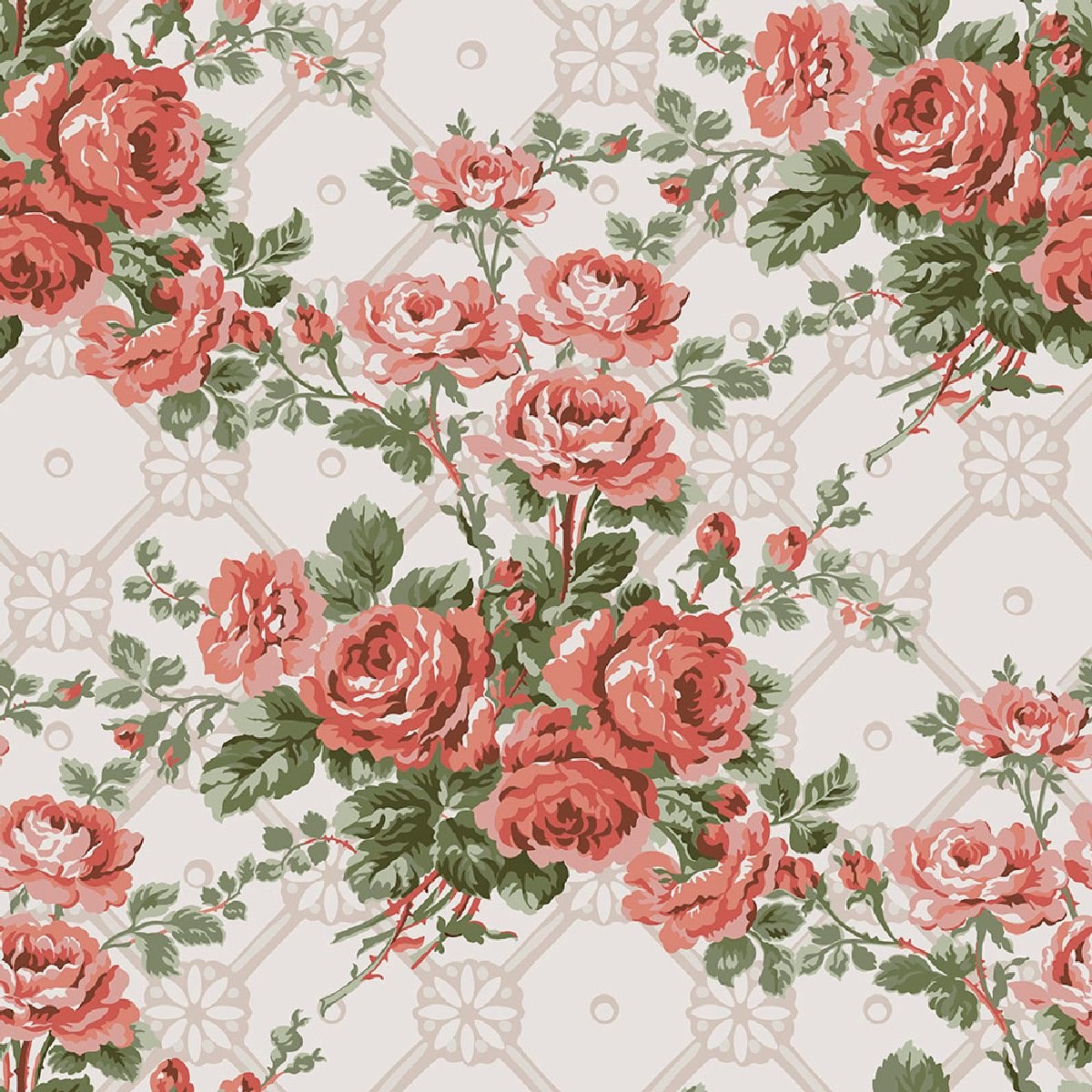 Tapet Laura Ashley Vol. 3 Country Roses 121081