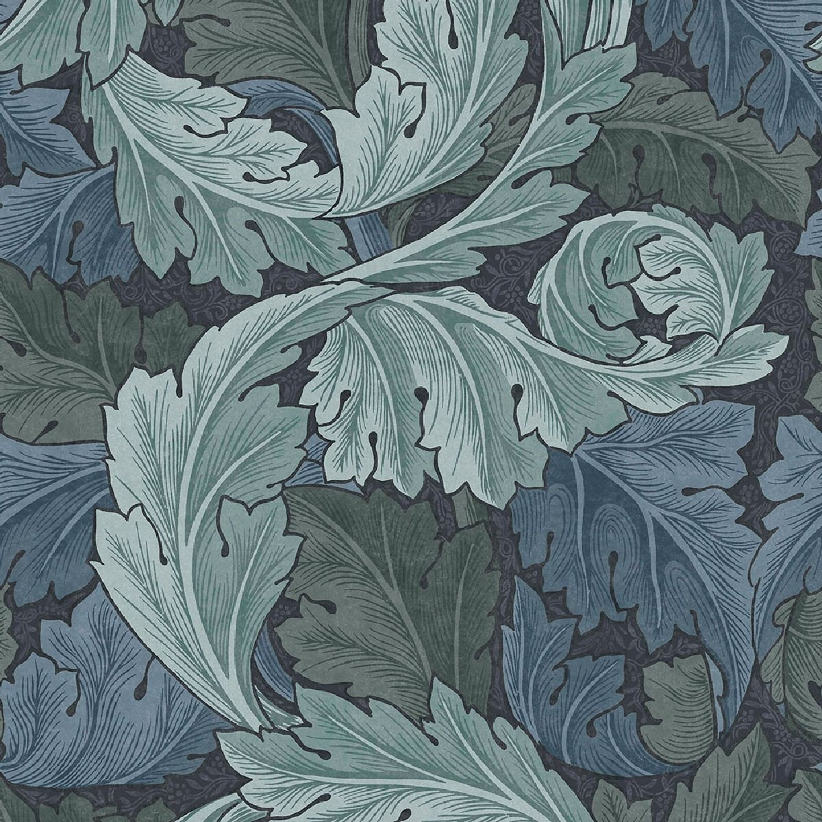 Tapet Laura Ashley Vol. 3 Acanthus Blue 124225