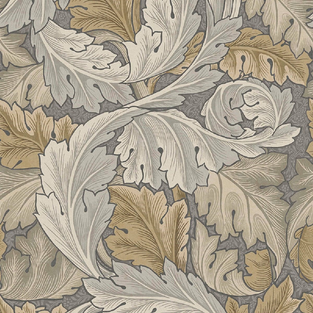 Tapet Laura Ashley Vol. 3 Acanthus Neutral 124226