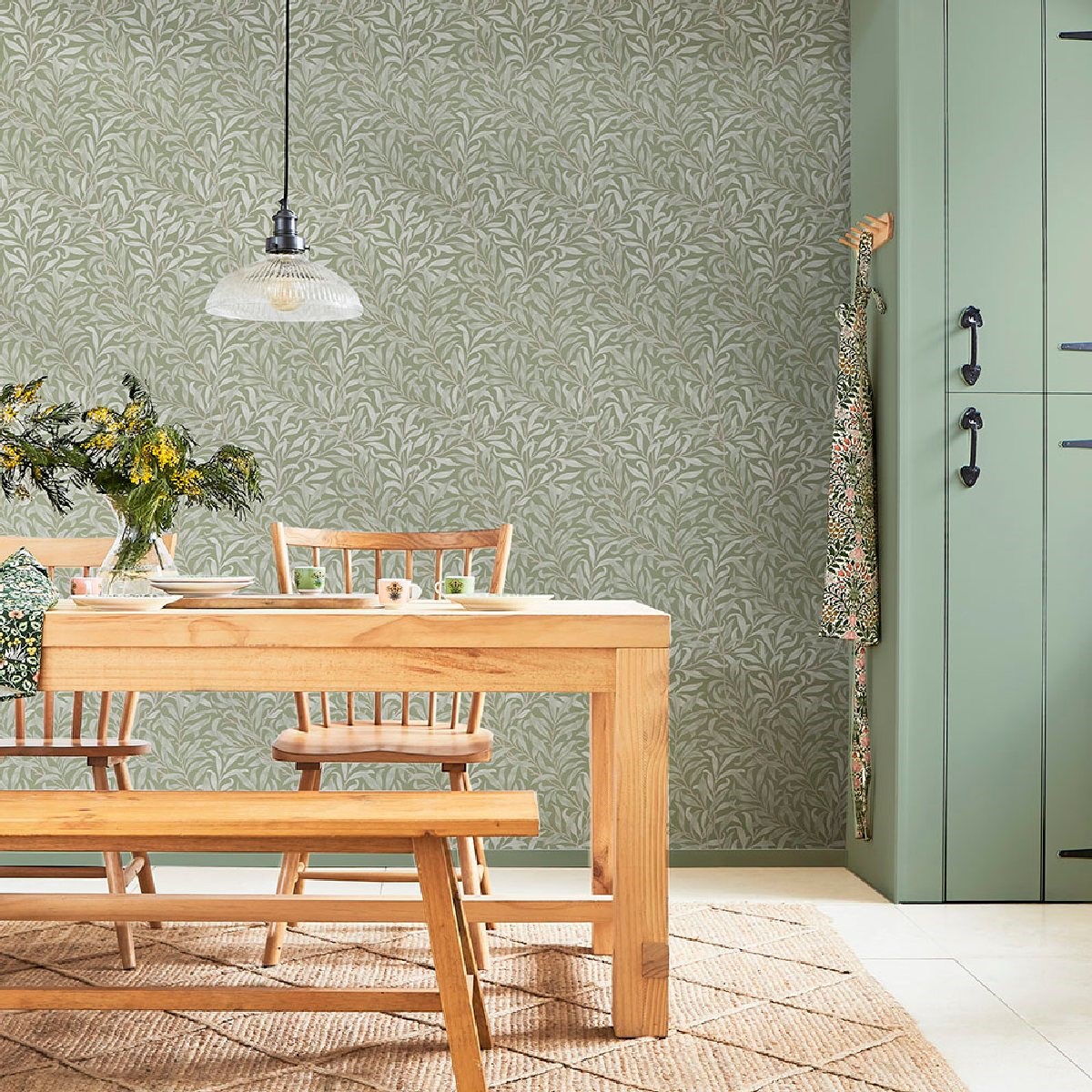 Tapet Laura Ashley Vol. 3 Willow Bough Sage 124248