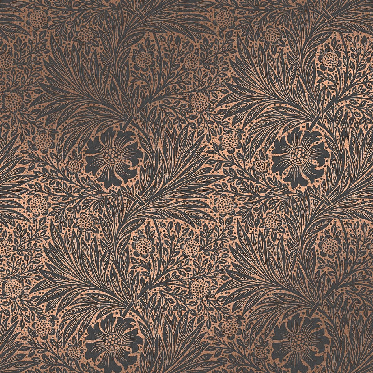 Tapet Laura Ashley Vol. 3 Marigold Fibrous Charcoal 124254