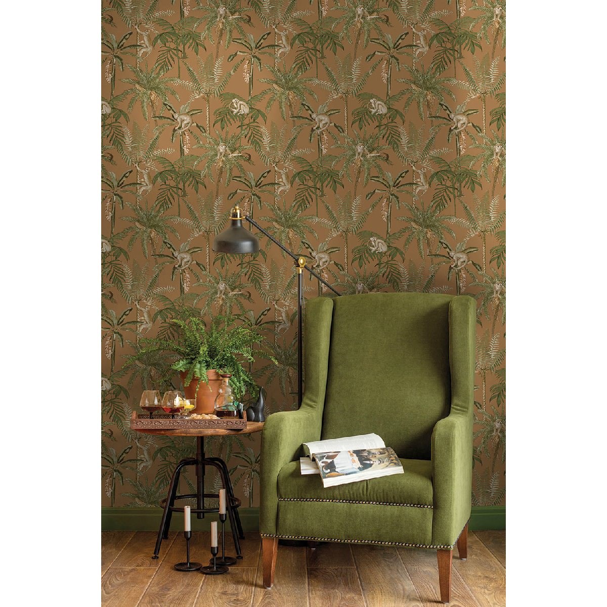 Tapet Utopia II Ateles Burnt Orange 91761