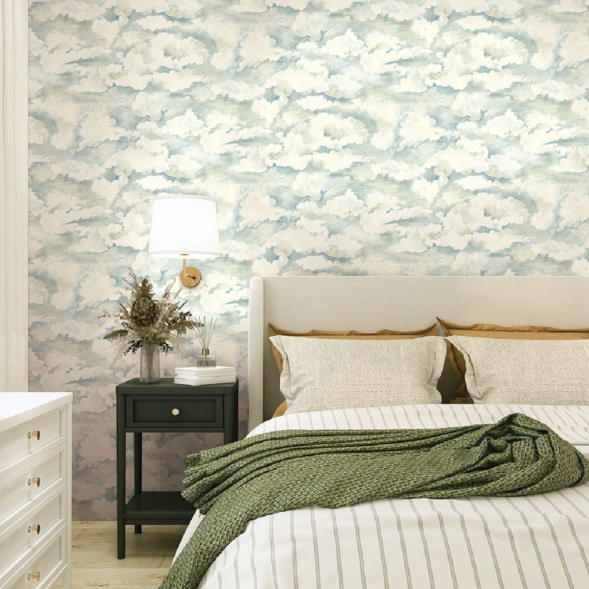 Tapet Utopia II Sora Soft Aqua 91771