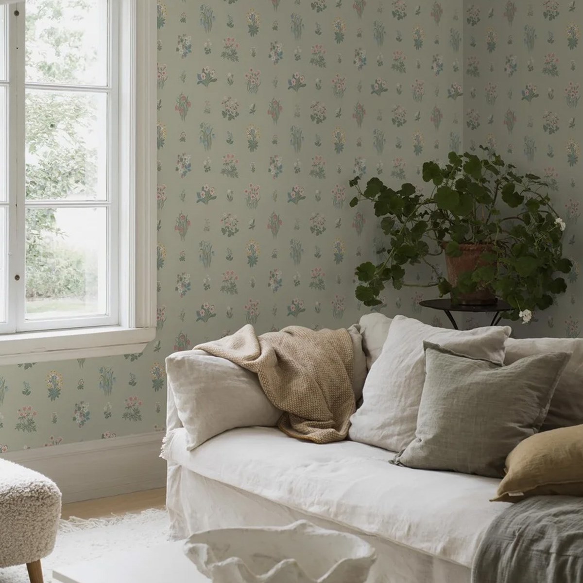 Tapet Österlen Ängsflora 6950