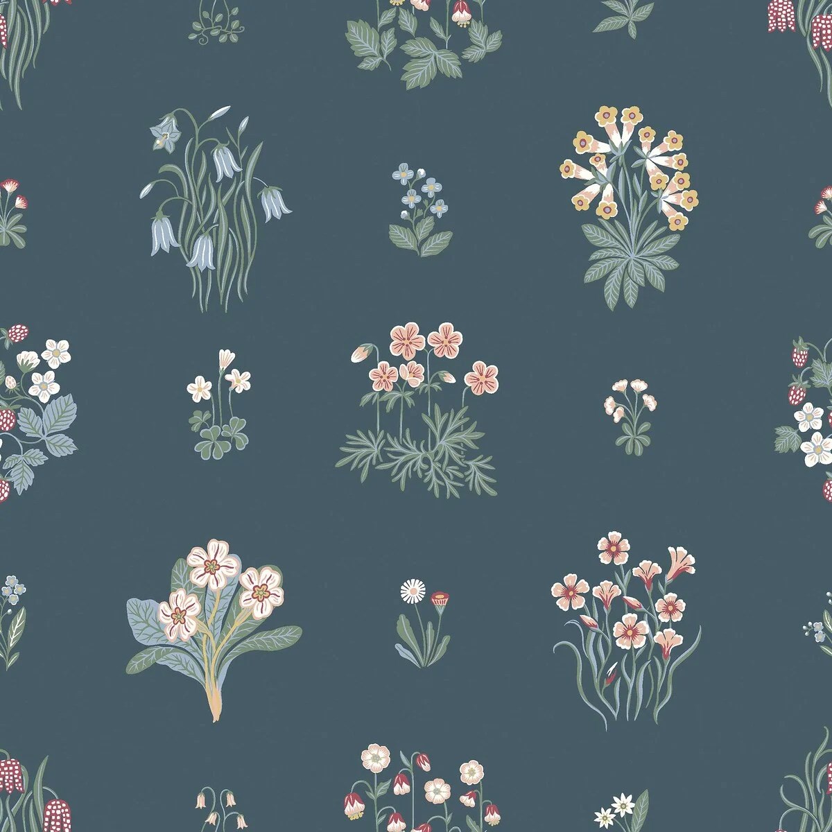 Tapet Österlen Ängsflora 6952