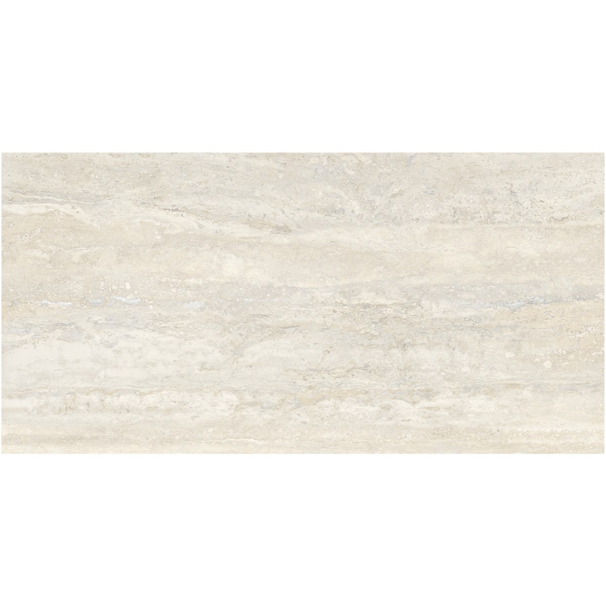 Klinker Granitkeramik Travertino Bianco Beige, 30x60cm, Matt