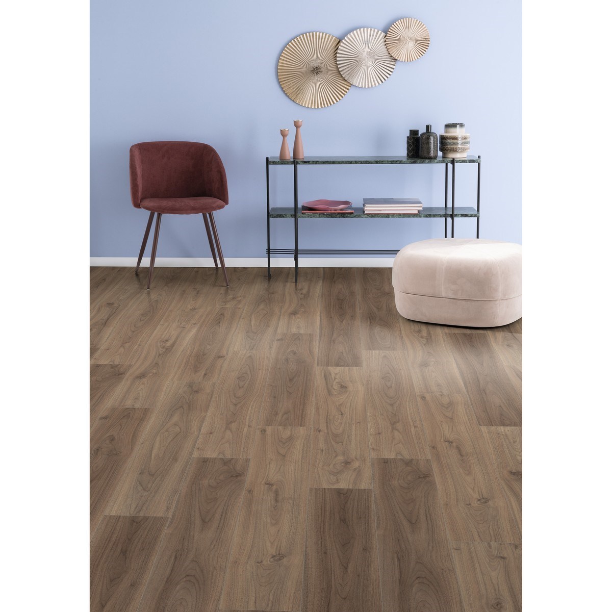 Laminatgolv Naturesense Aqua Light Langley Walnut