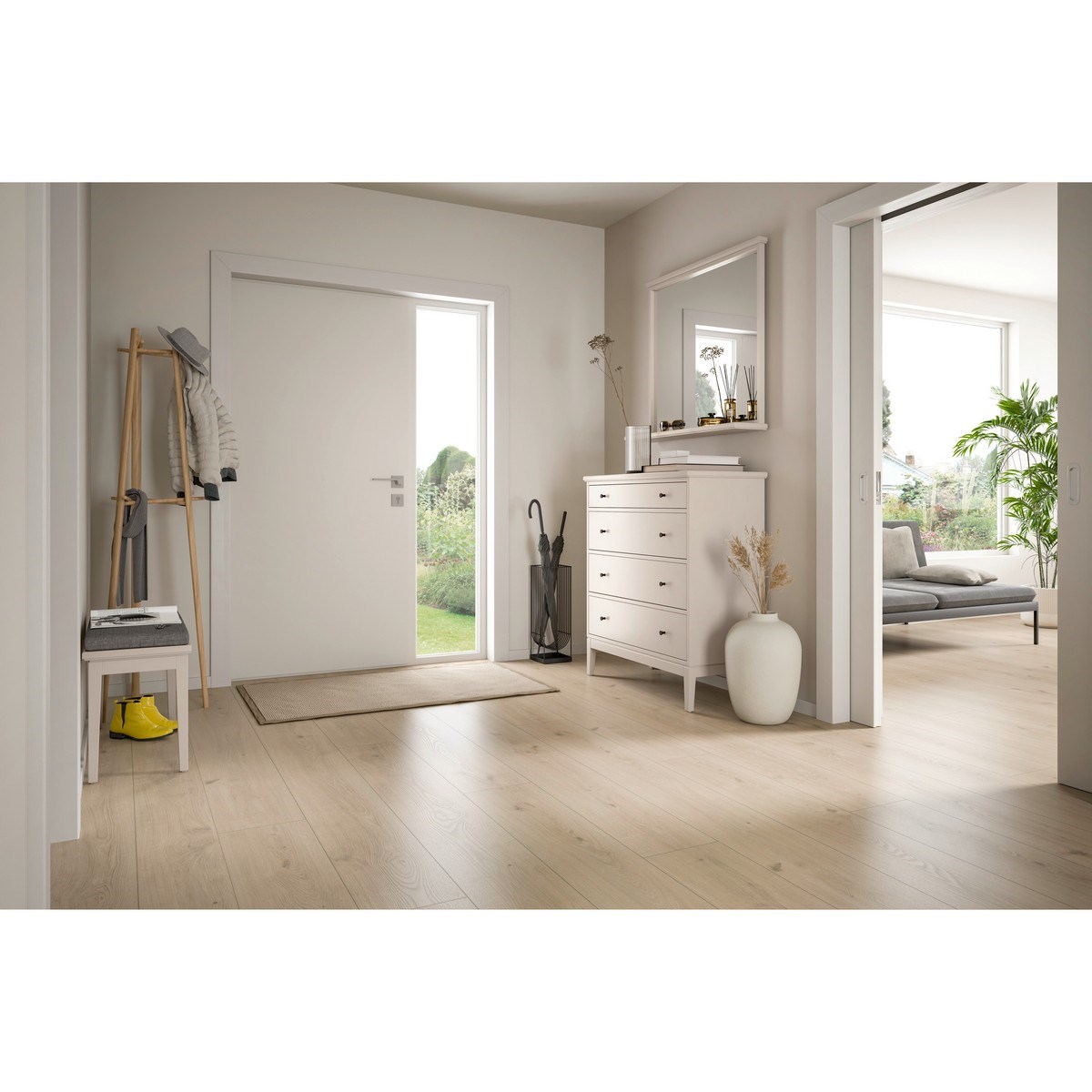 Laminatgolv Naturesense Aqua Pro Cream Seefeld Oak