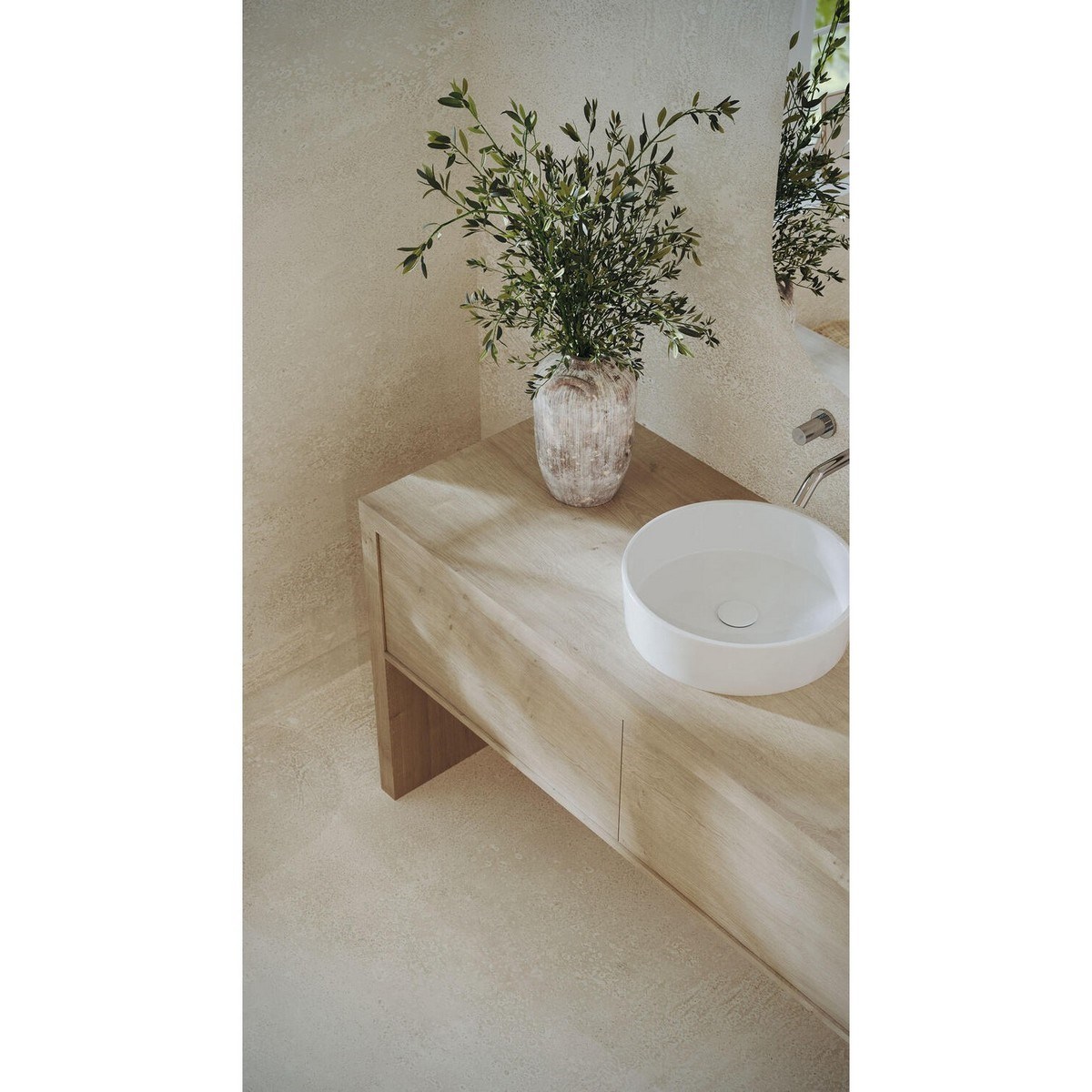 Våtrumsgolv Aquarelle Century 2 Dawn 200cm, Grön