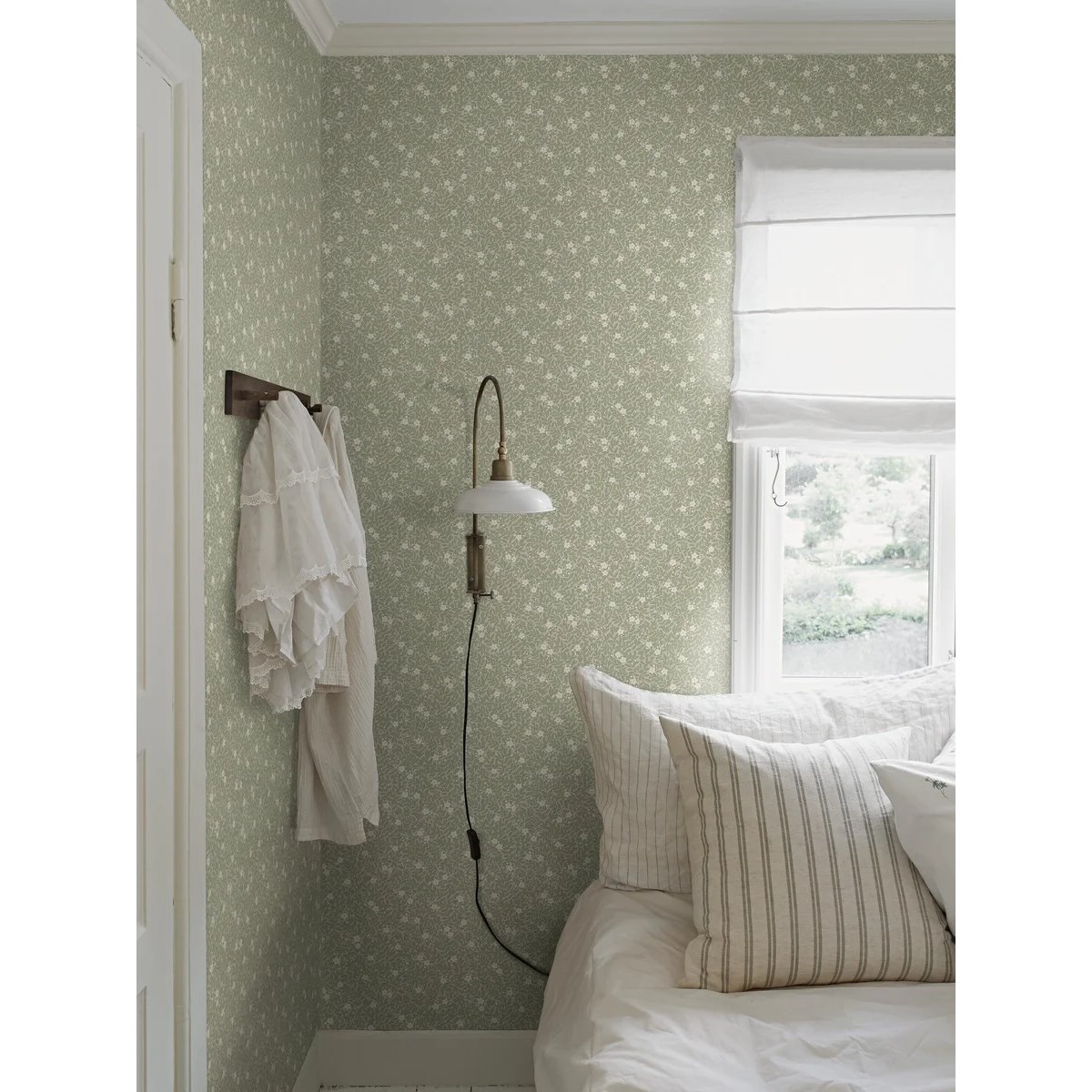 Tapet Myrten Grön 5731