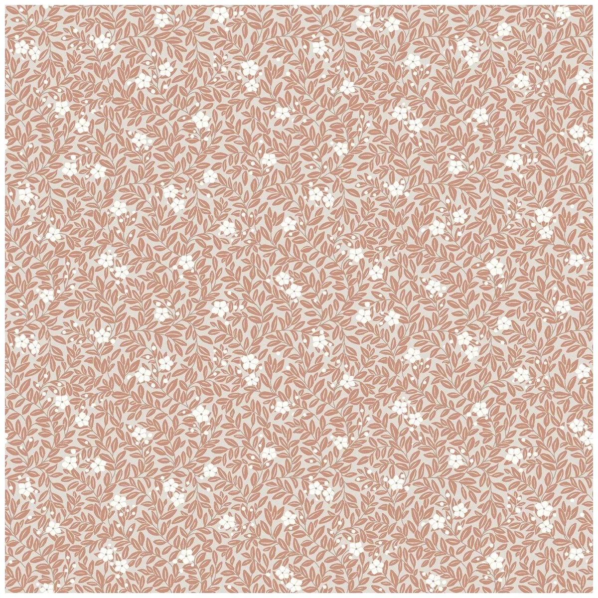 Tapet Myrten Röd 5733