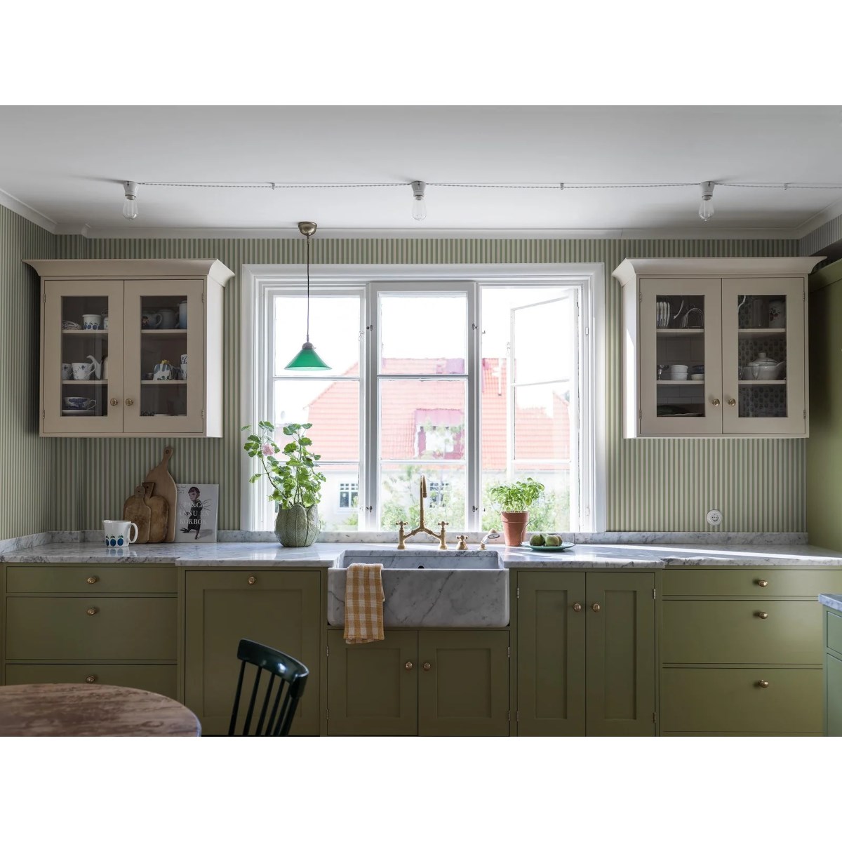 Tapet Mölle Grön 5734