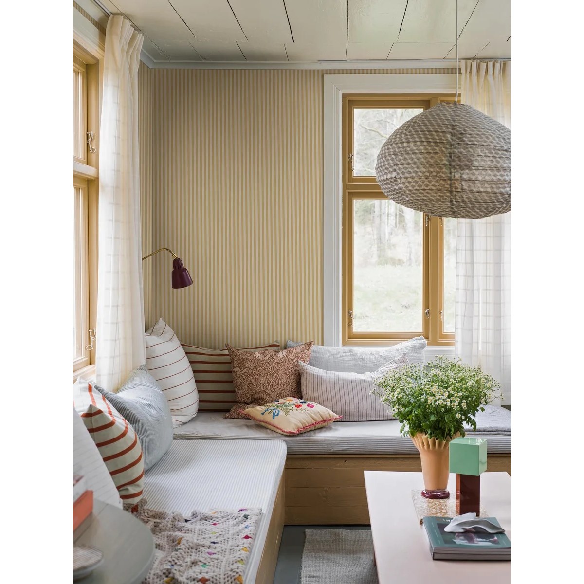 Tapet Mölle Gul 5735