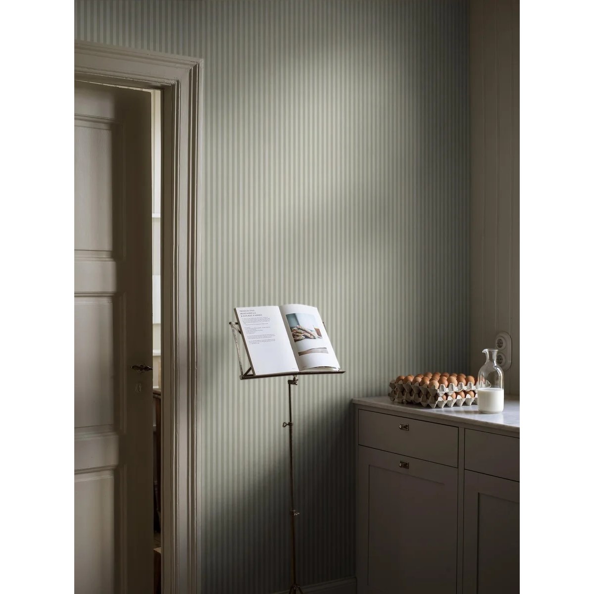 Tapet Mölle Grön 5737