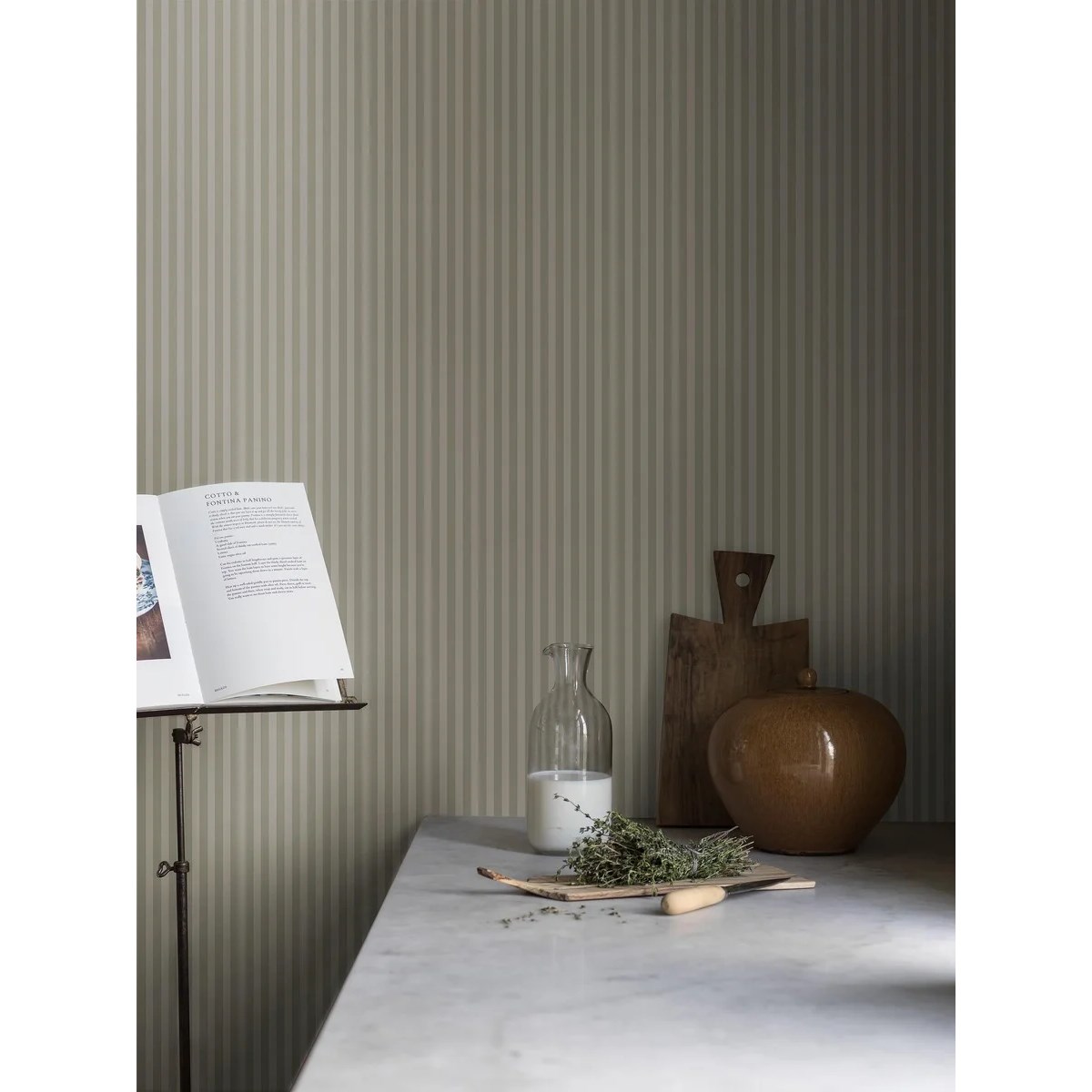 Tapet Mölle Grön 5737