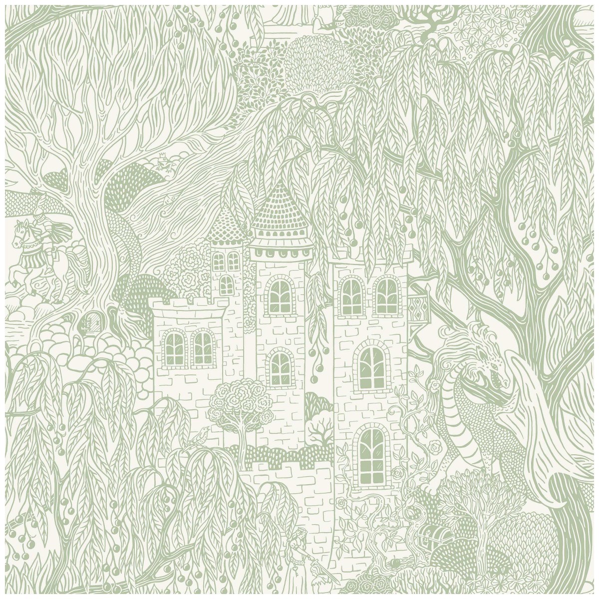 Tapet Fairyland Kingdom of the Willow 8144