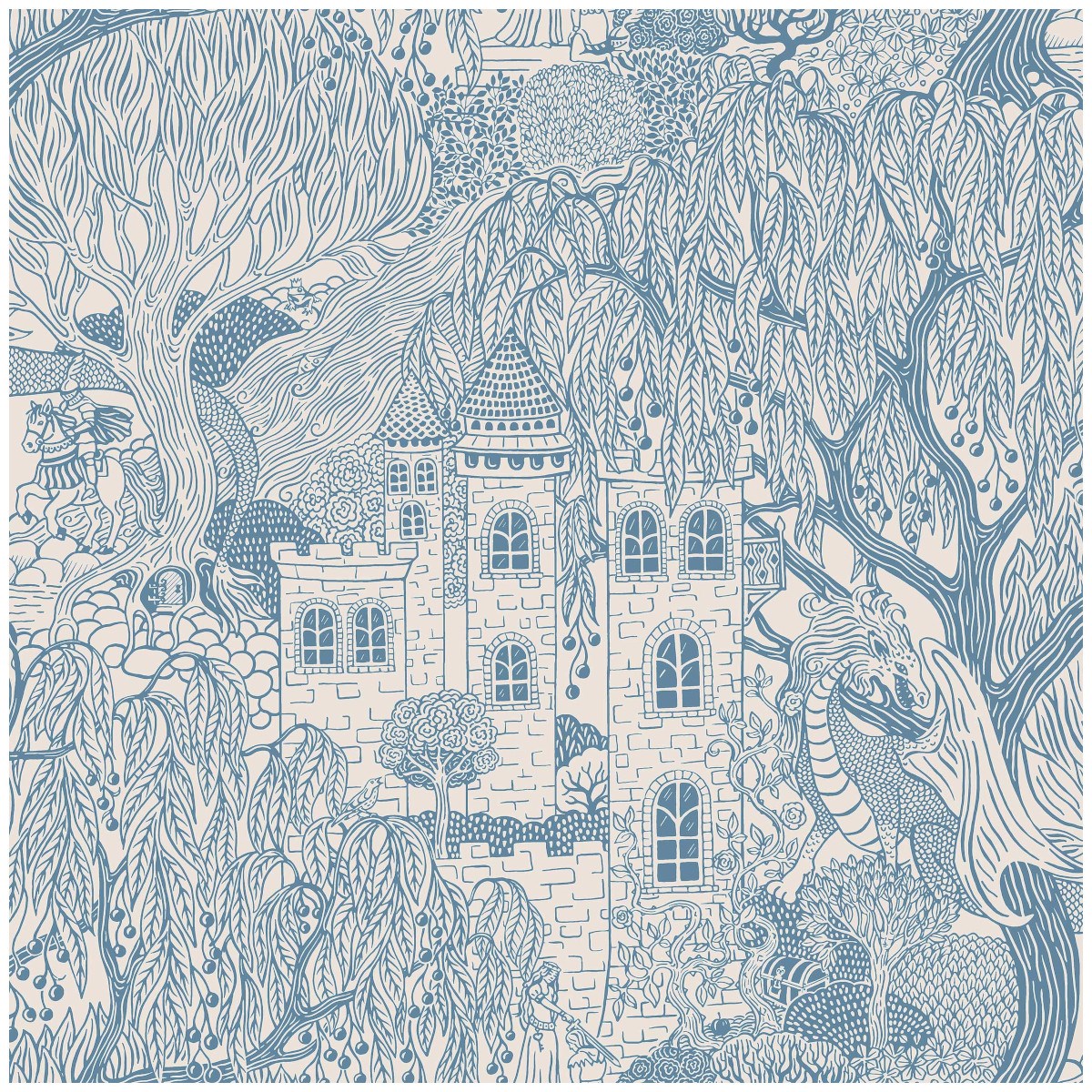 Tapet Fairyland Kingdom of the Willow 8147