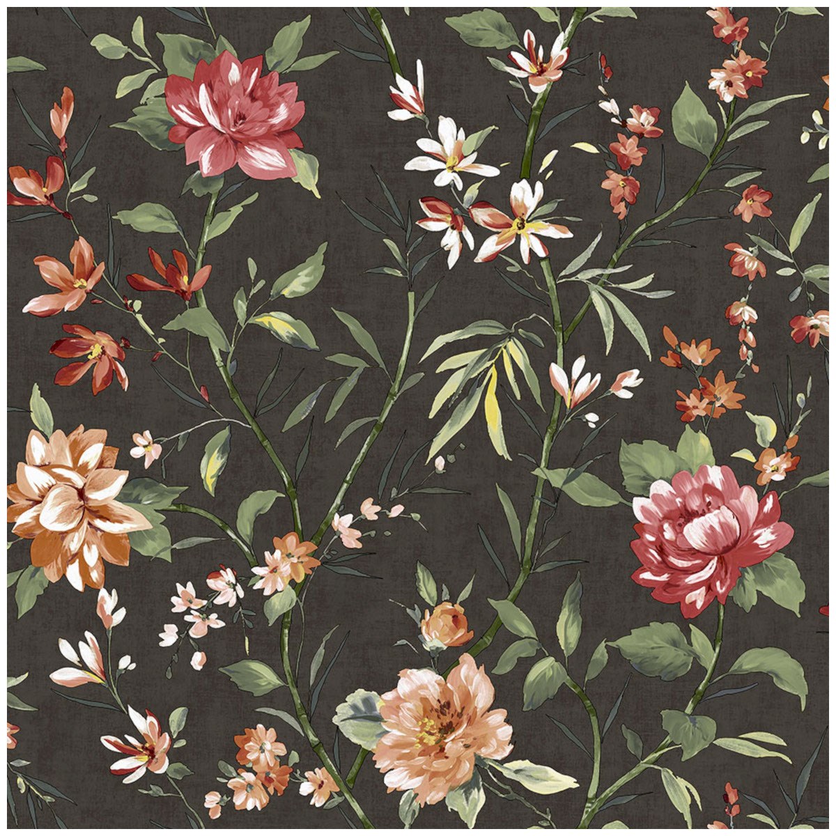 Tapet Journey to the East Sazanka Charcoal 91852