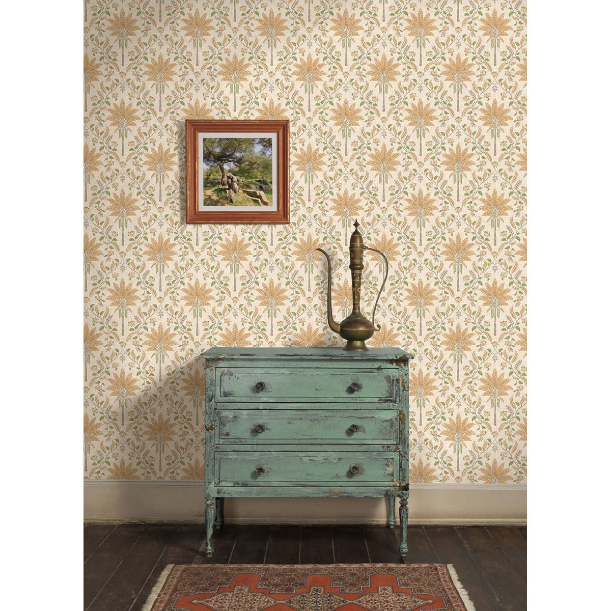 Tapet Journey to the East Ariara Orange 91793