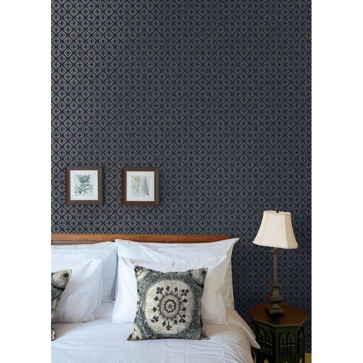 Tapet Journey to the East Sunstone Navy 91872