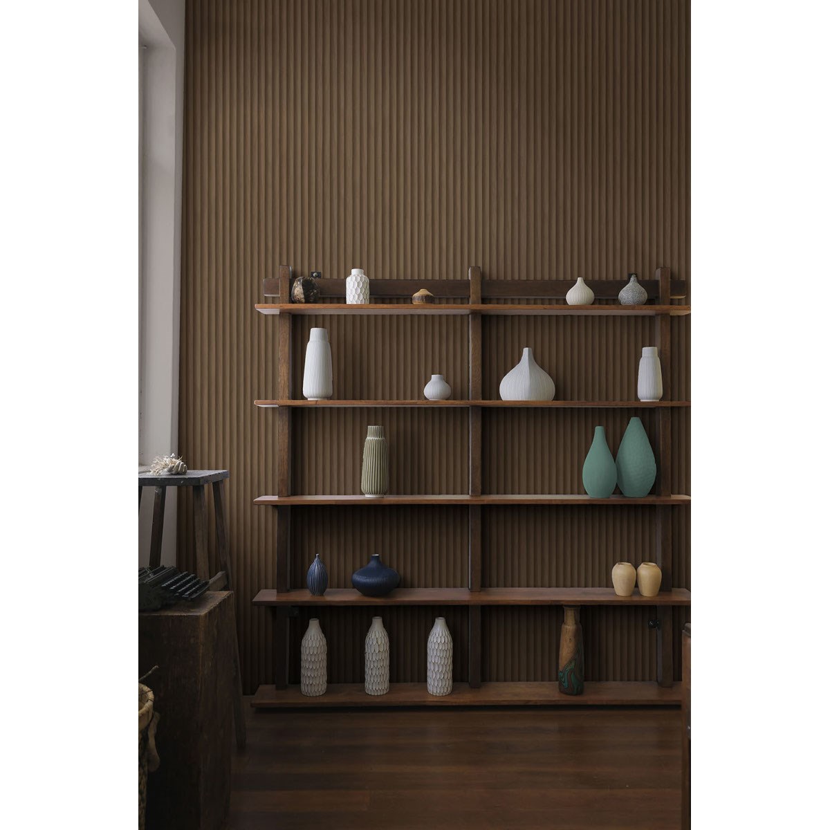 Tapet Journey to the East Teak Neutral 91861