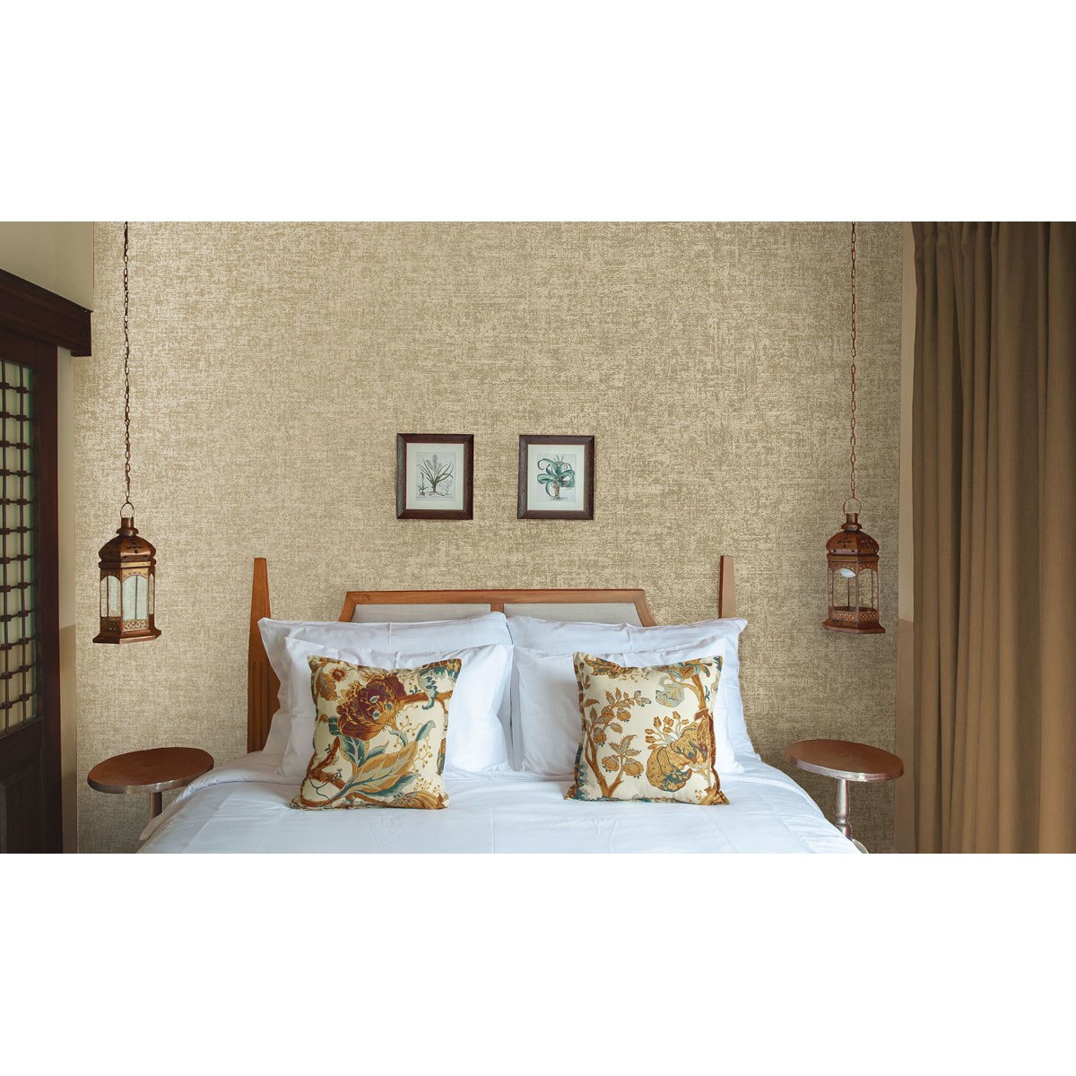 Tapet Journey to the East Ajanta Taupe 91882