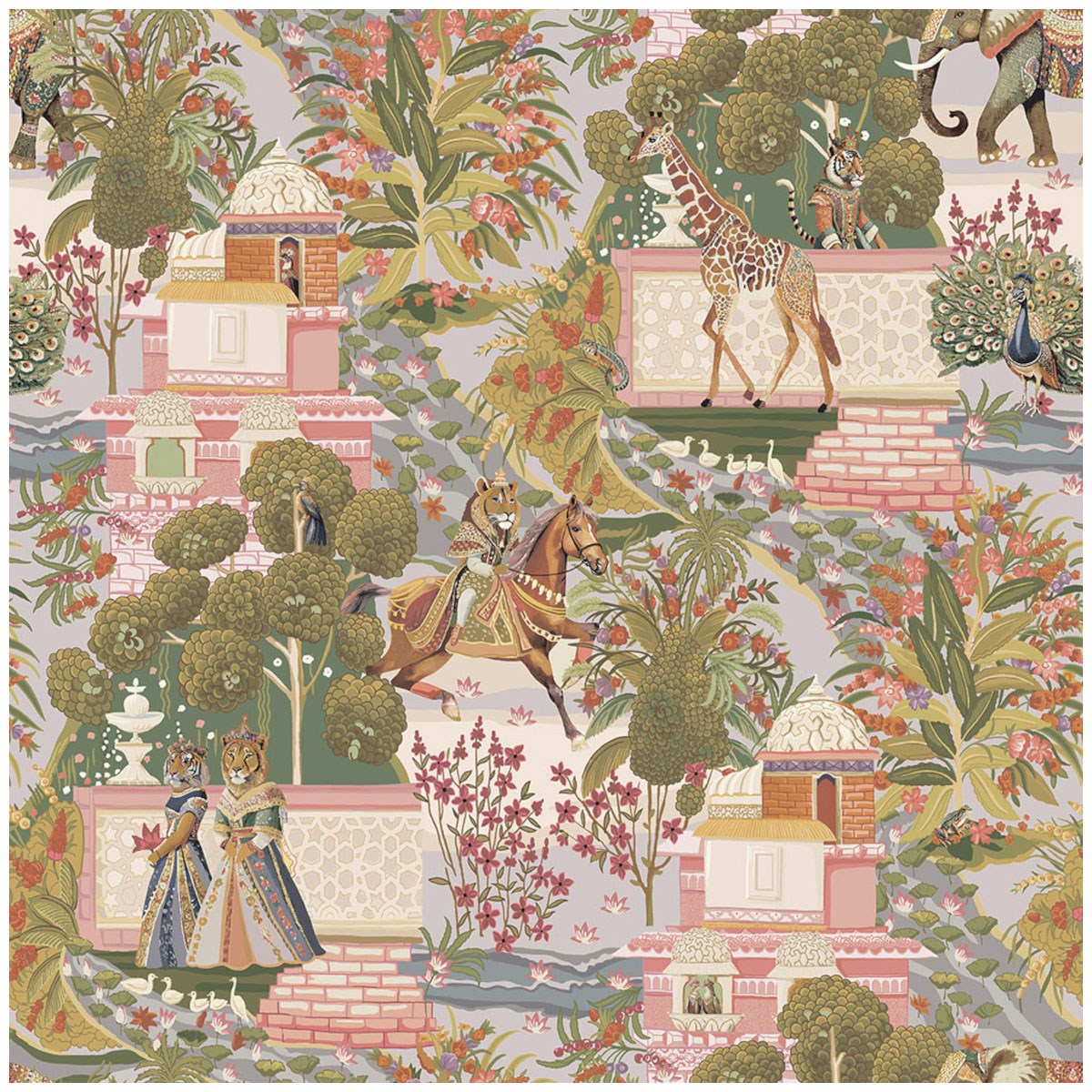 Tapet Journey to the East Jal Mahal Multi 91800