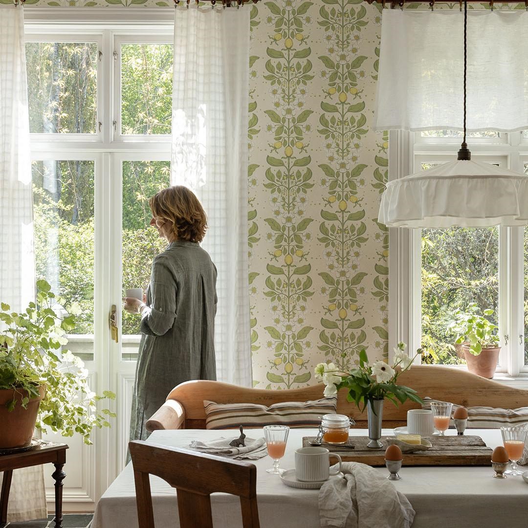 Tapet Saltviken Rosa 48010