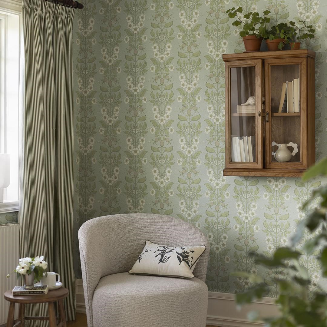 Tapet Saltviken Rosa 48011