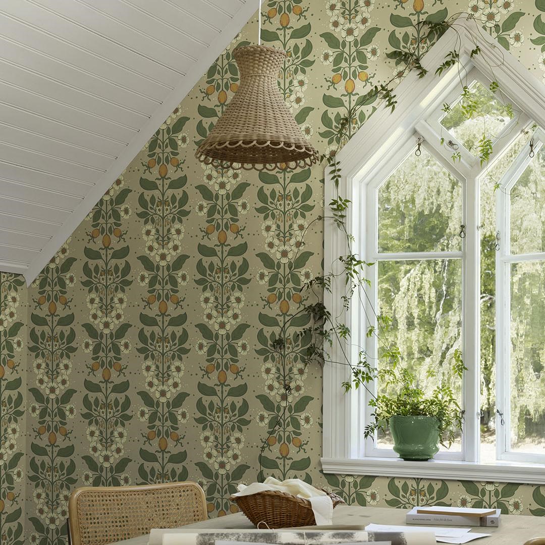 Tapet Saltviken Rosa 48012