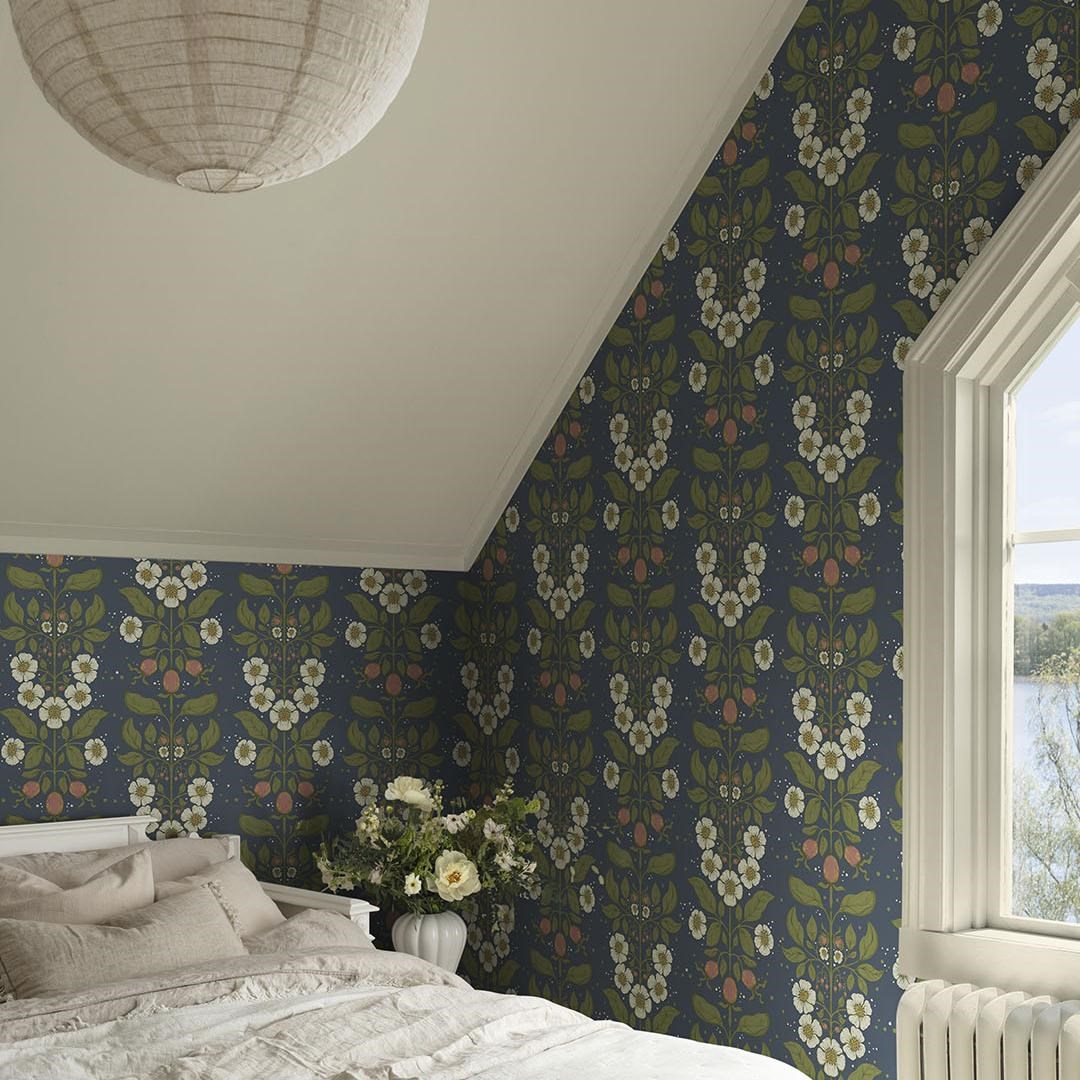 Tapet Saltviken Rosa 48013