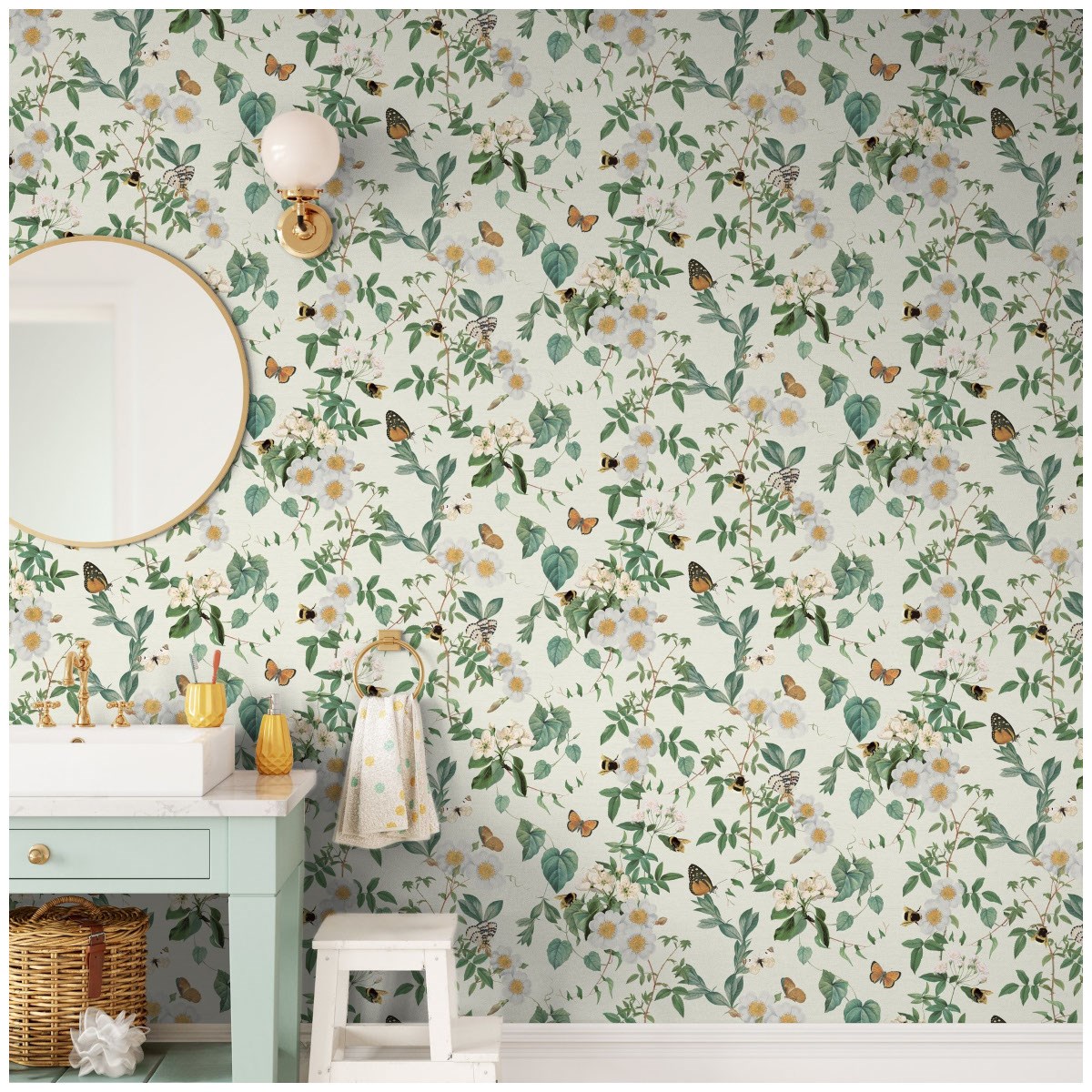 Tapet Fantasia III Bumblebee Trail Cream 925502