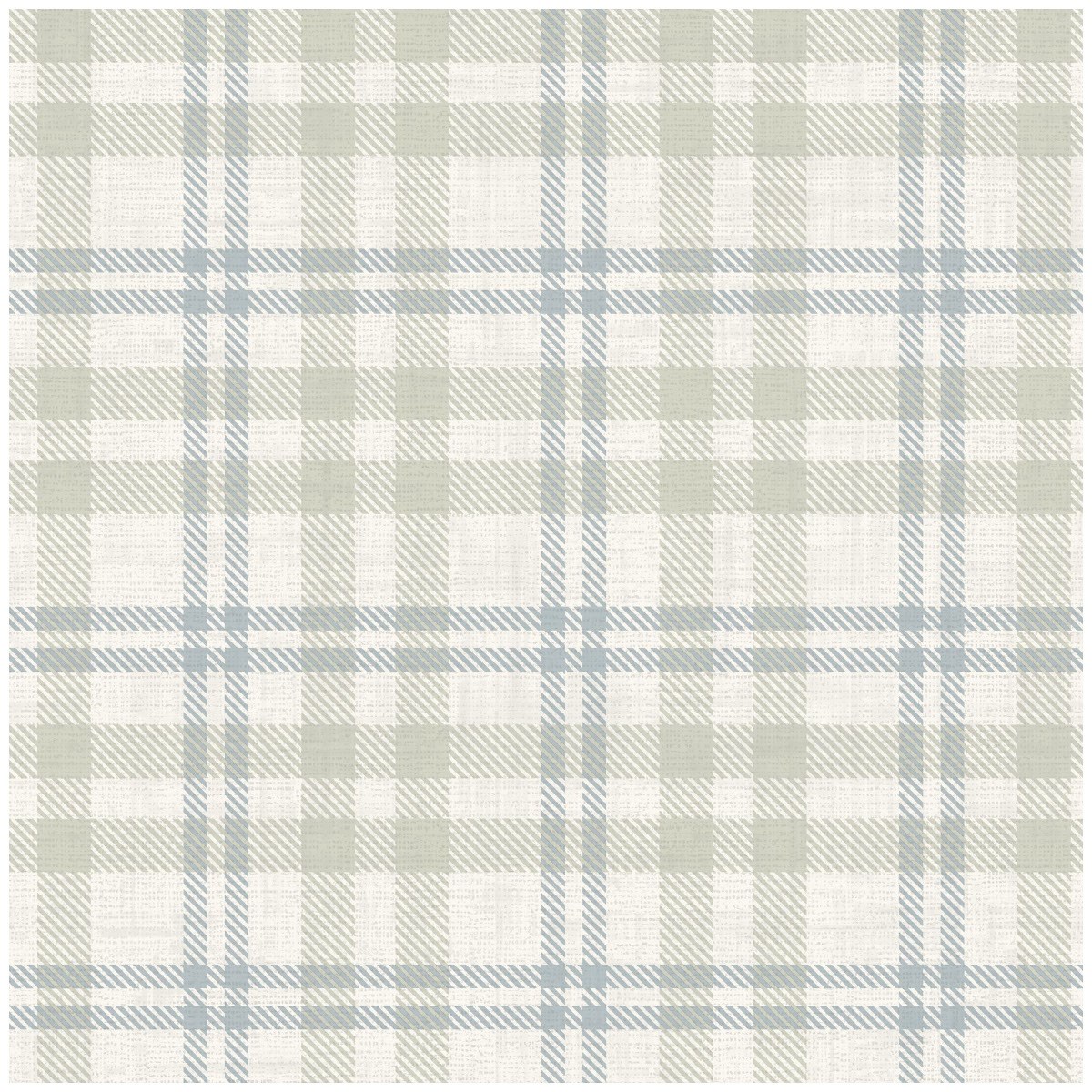 Tapet Fantasia III Countryside Check Natural 294606