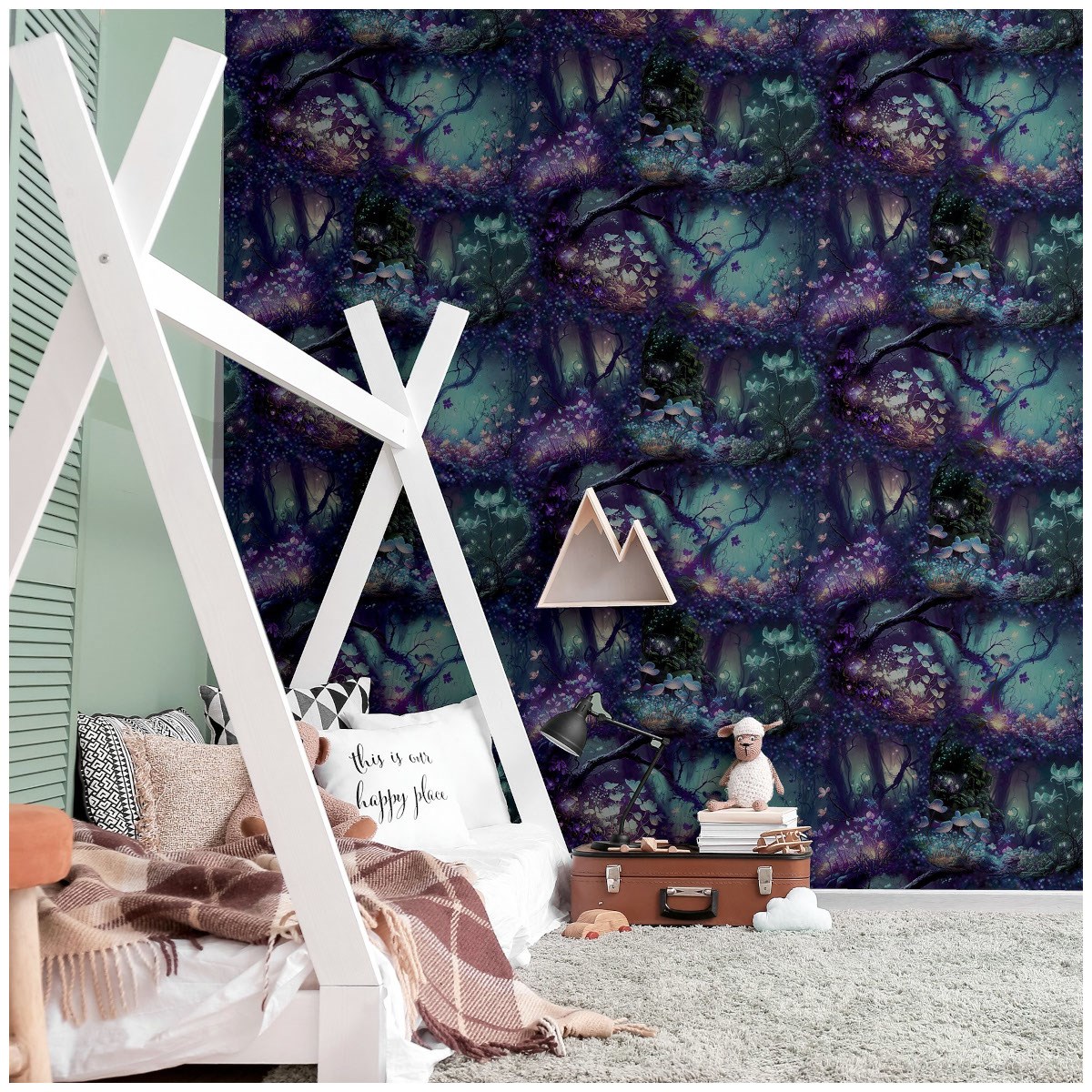 Tapet Fantasia III Magical Garden Multi 923804