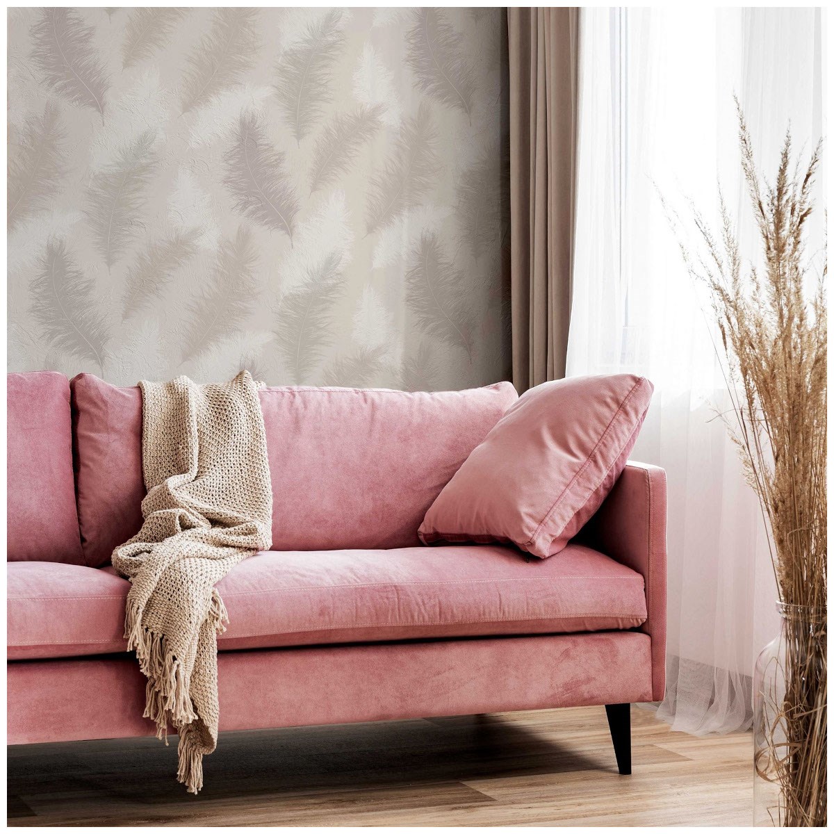 Tapet Fantasia III Sussurro Blush 901706