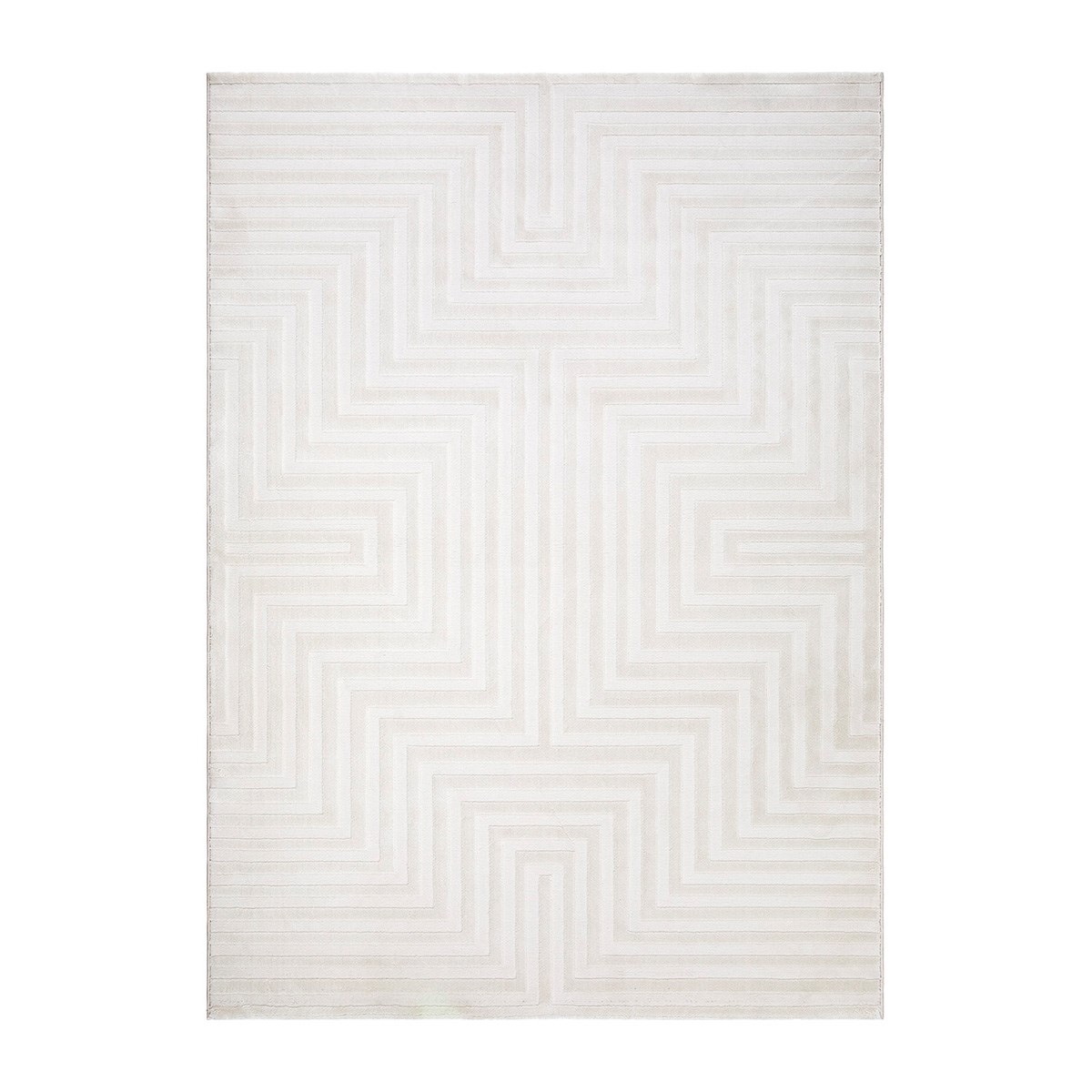 Wiltonmatta Ritz Romb Creme Ljusbeige, 160x230cm