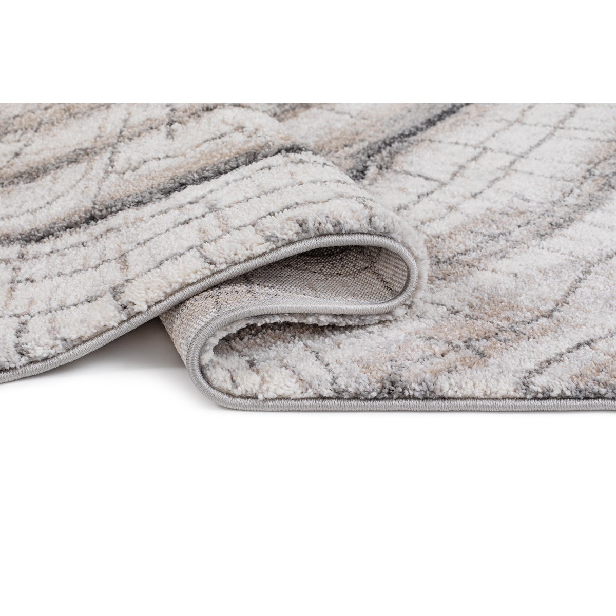 Rumsmatta Bern Tree Grå, 160x230cm