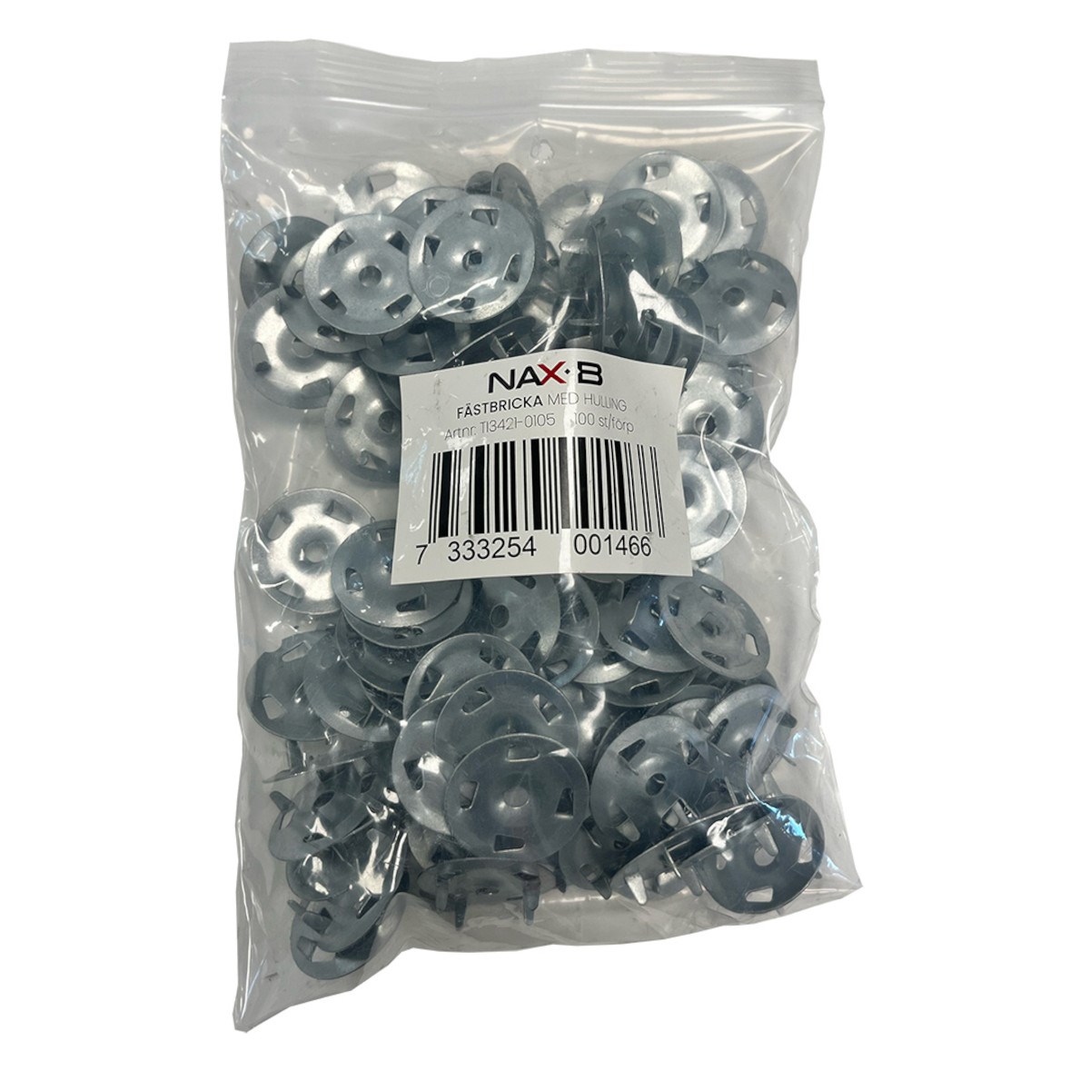 Fästbricka Med Hulling 32mm 100st