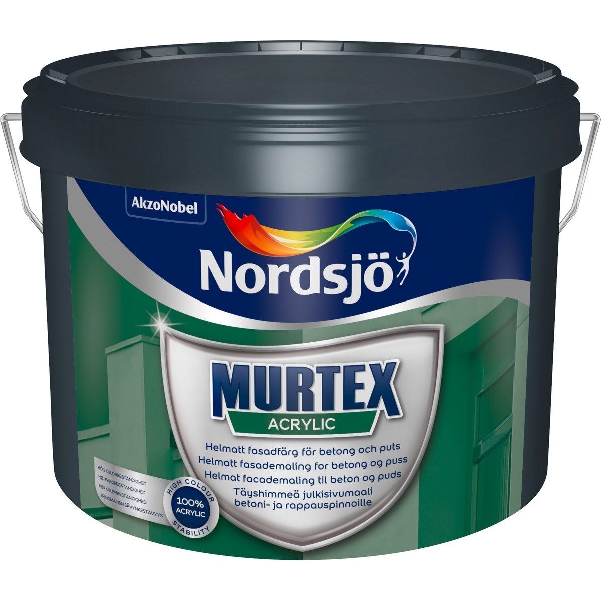 Putsfasadfärg Murtex Acrylic Bw, 10L